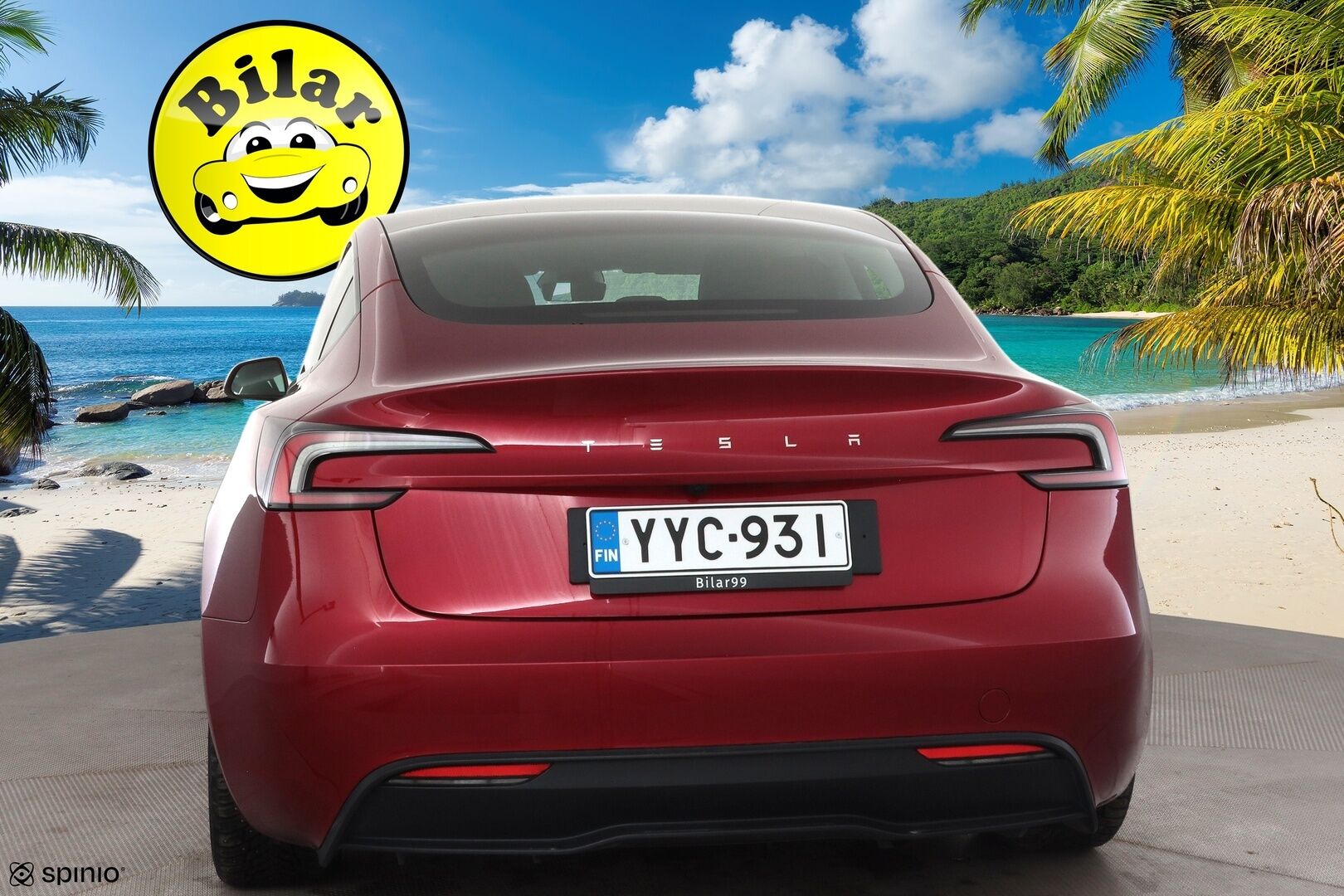 Tesla Model 3 2024 RWD Highland - | ACC | ILP | Ilm. sähkönahat | Takanäyttö | Lasikatto | Muistipenkki | Matrix-LED | Autosteer | BSM | P.kamera | Lämm. rati | 1-om suomiauto | 