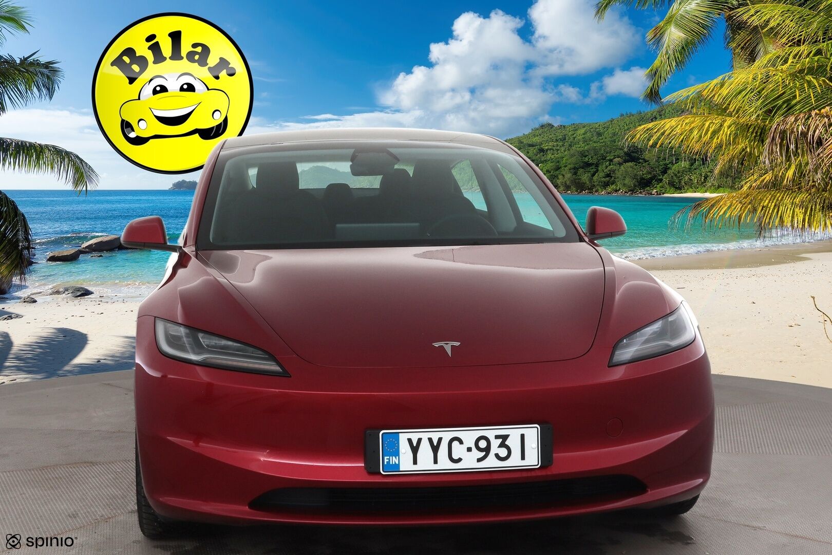 Tesla Model 3 2024 RWD Highland - | ACC | ILP | Ilm. sähkönahat | Takanäyttö | Lasikatto | Muistipenkki | Matrix-LED | Autosteer | BSM | P.kamera | Lämm. rati | 1-om suomiauto | 