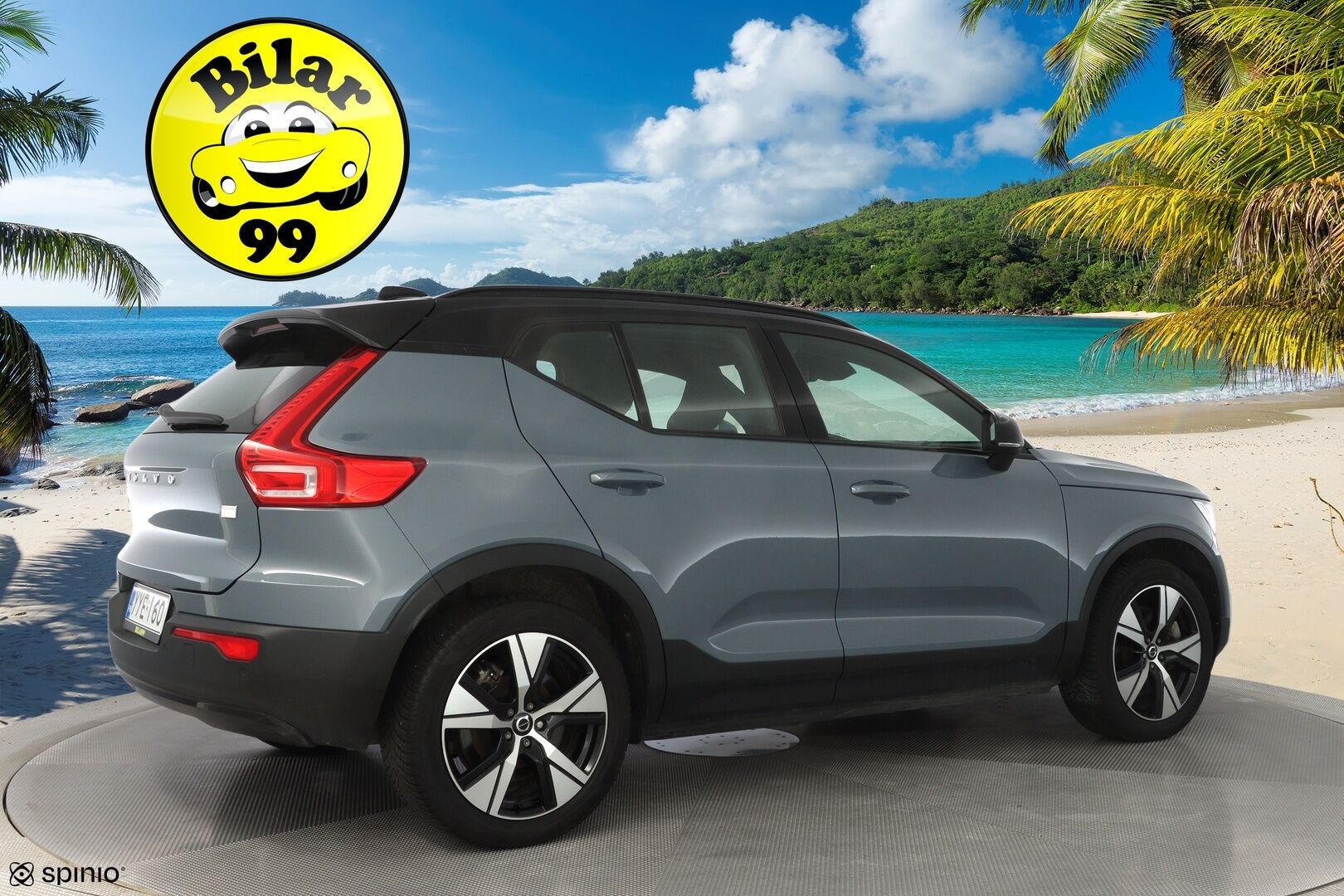 Volvo XC40 2022 P6 Recharge *Lämpöpumppu / Acc / LED-valot / Kamera / Sporttipenkki Muistilla* - Seuraava huolto vasta 7/2026 / 2x Volvon aluvanteet / 