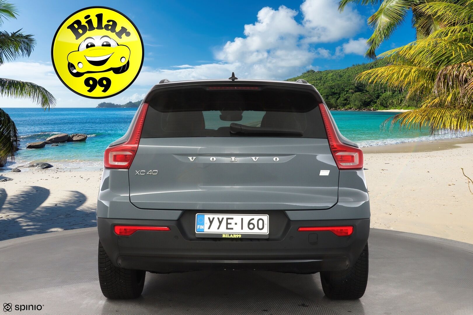 Volvo XC40 2022 P6 Recharge Single Plus Aut. *Lämpöpumppu / ACC / LED-valot / Kamera / Sporttipenkki Muistilla* - KATSO KAMPANJAHINTA! / SoH 92.1% / Seuraava huolto vasta 7/2026 / Kahdet Volvon alumiinivanteet / Merkkihuollot / Puhdas Vertical - Osta nyt, maksa vasta ensi vuonna