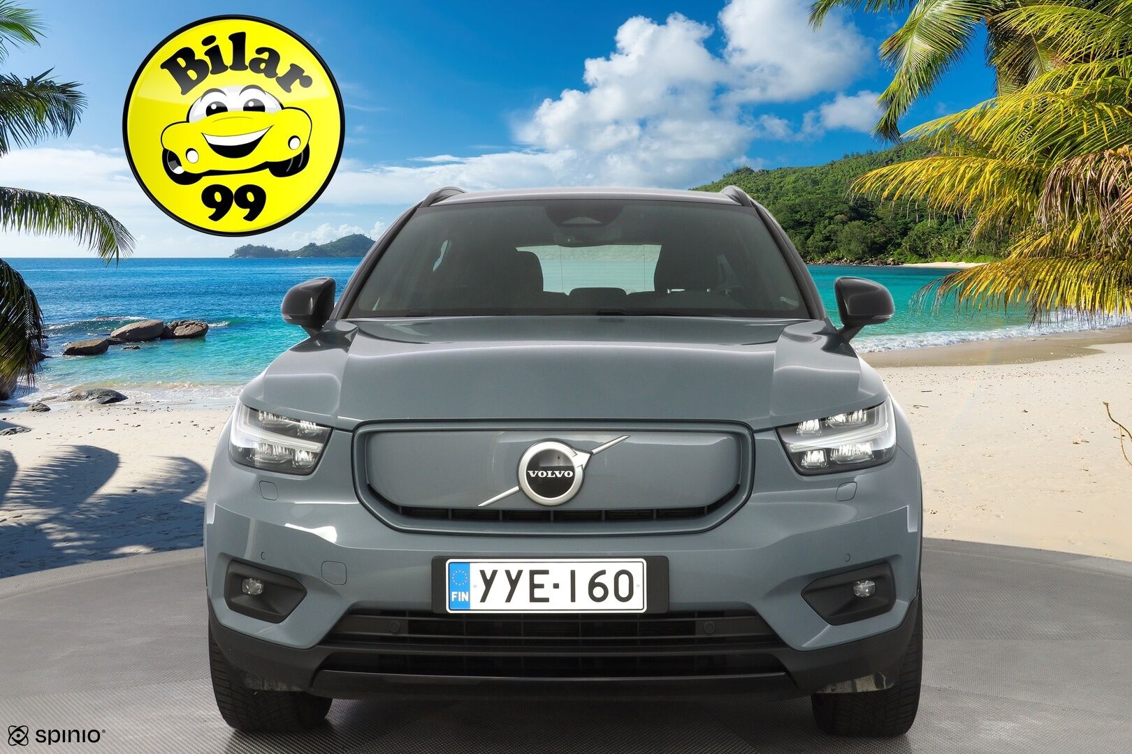 Volvo XC40 2022 P6 Recharge *Lämpöpumppu / Acc / LED-valot / Kamera / Sporttipenkki Muistilla* - Seuraava huolto vasta 7/2026 / 2x Volvon aluvanteet / 