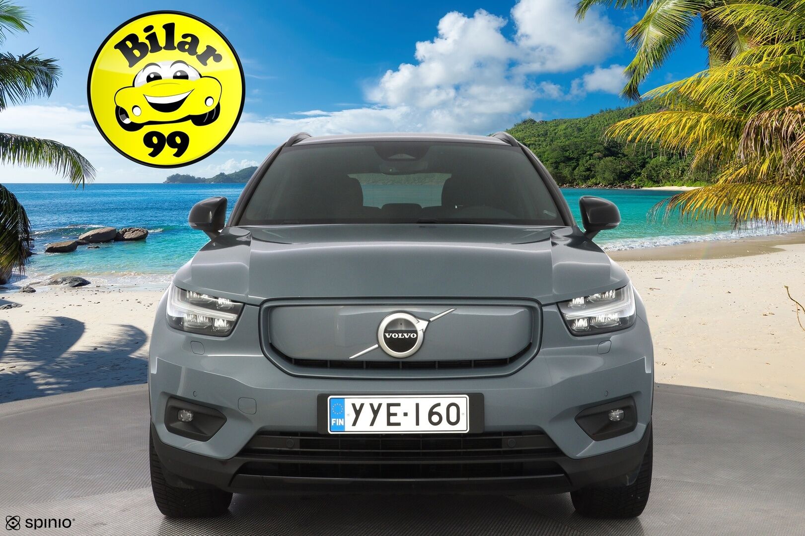 Volvo XC40 2022 P6 Recharge Single Plus Aut. *Lämpöpumppu / ACC / LED-valot / Kamera / Sporttipenkki Muistilla* - SoH 92.1% / Seuraava huolto vasta 7/2026 / Kahdet Volvon alumiinivanteet / Merkkihuollot / Puhdas Vertical