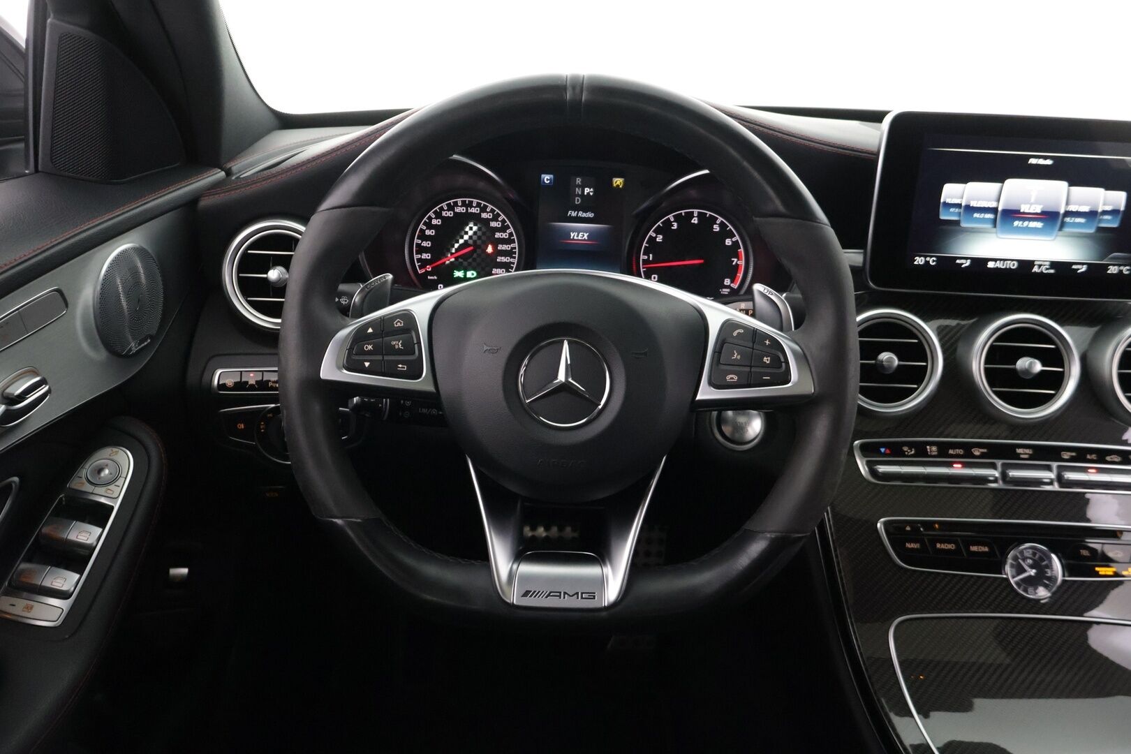 Mercedes-Benz C 43 AMG 2017 4Matic A *Burmester / HUD / Performance penkit / Distronic+ / BLIS / Keyless / AMG Ride Control* - *Näyttävällä kokonaisuudella oleva C450 AMG / KW Alusta / Palladium Silver* - HULLUT BLACKWEEK JATKOT - KORKOTARJOUS 2,49%