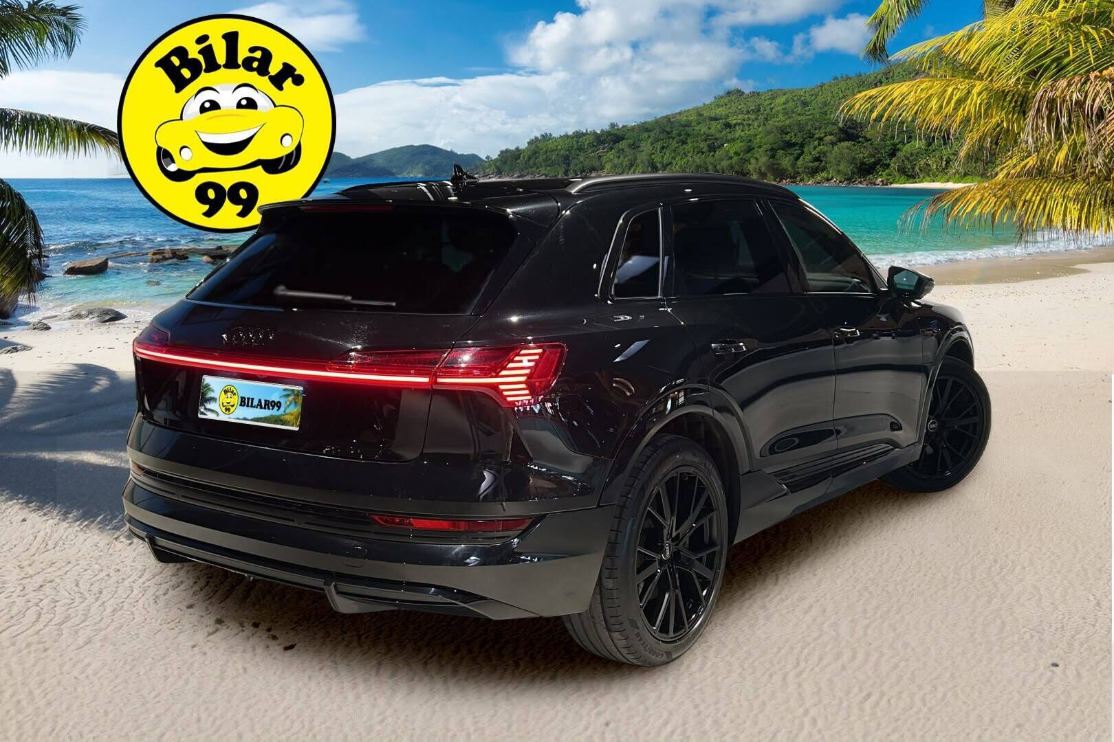 Audi e-tron 2022 95 kWh, S line 55 quattro - Black-Optic | Vetokoukku | ACC | Bang&Olufsen | Panoraama | 360-Kamera | Ilma-Alusta | Matrix-LED | Sähköluukku | BLIS 