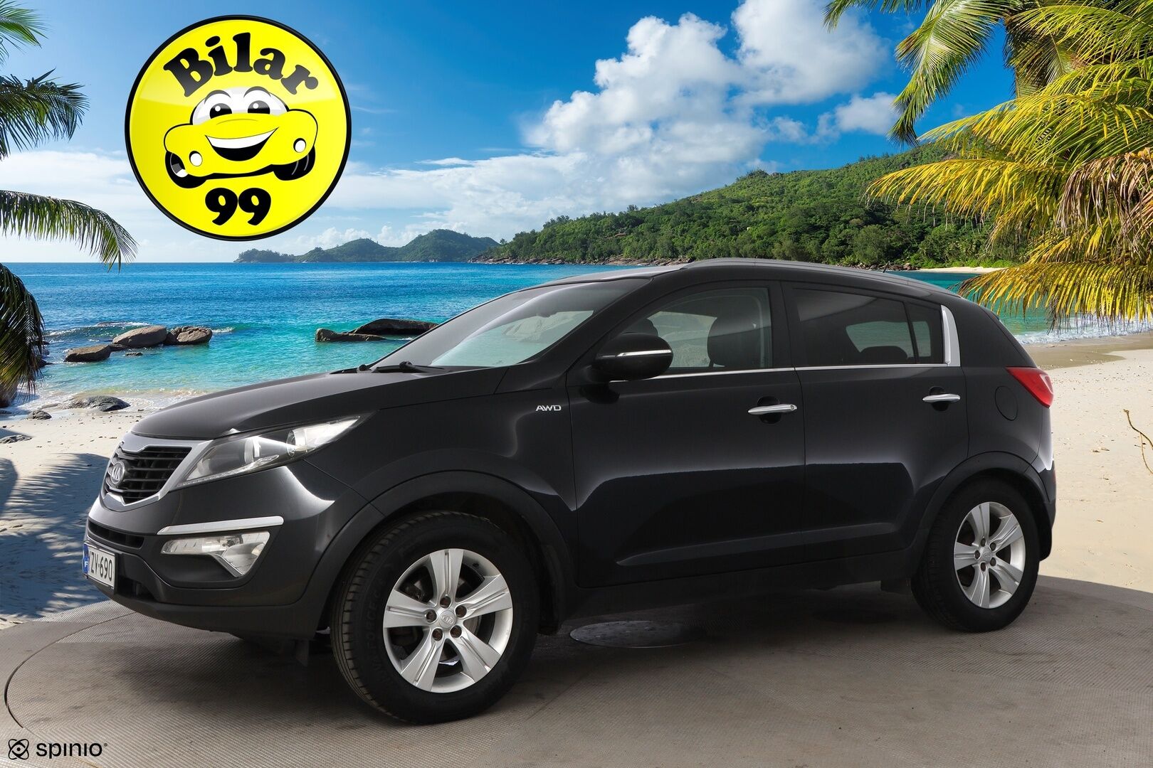 Kia Sportage 2011 2,0 AWD EX - Suomiauto / Vakkari / Puolinahkasisusta / Lohko & Sisäpistoke / Vetokoukku / Juuri tullut Tampereelle!