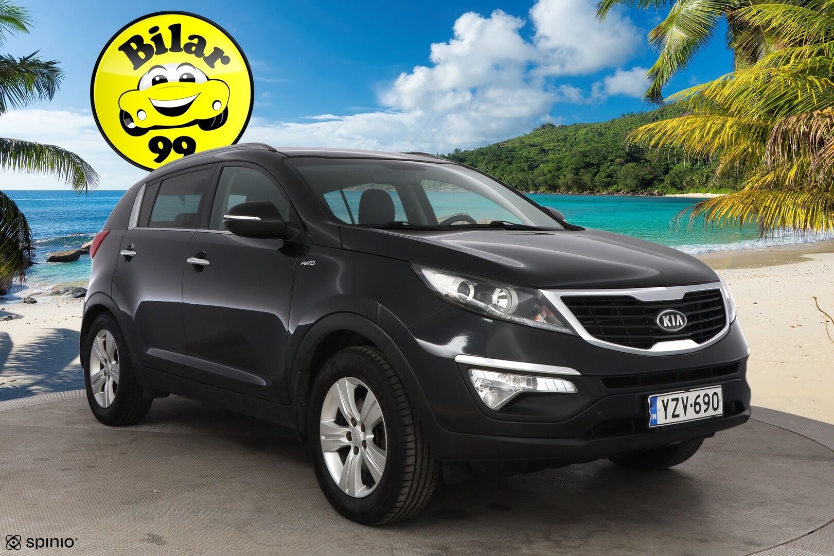 Kia Sportage 2011 2,0 AWD EX - Suomiauto / Vakkari / Puolinahkasisusta / Lohko & Sisäpistoke / Vetokoukku / Juuri tullut Tampereelle!