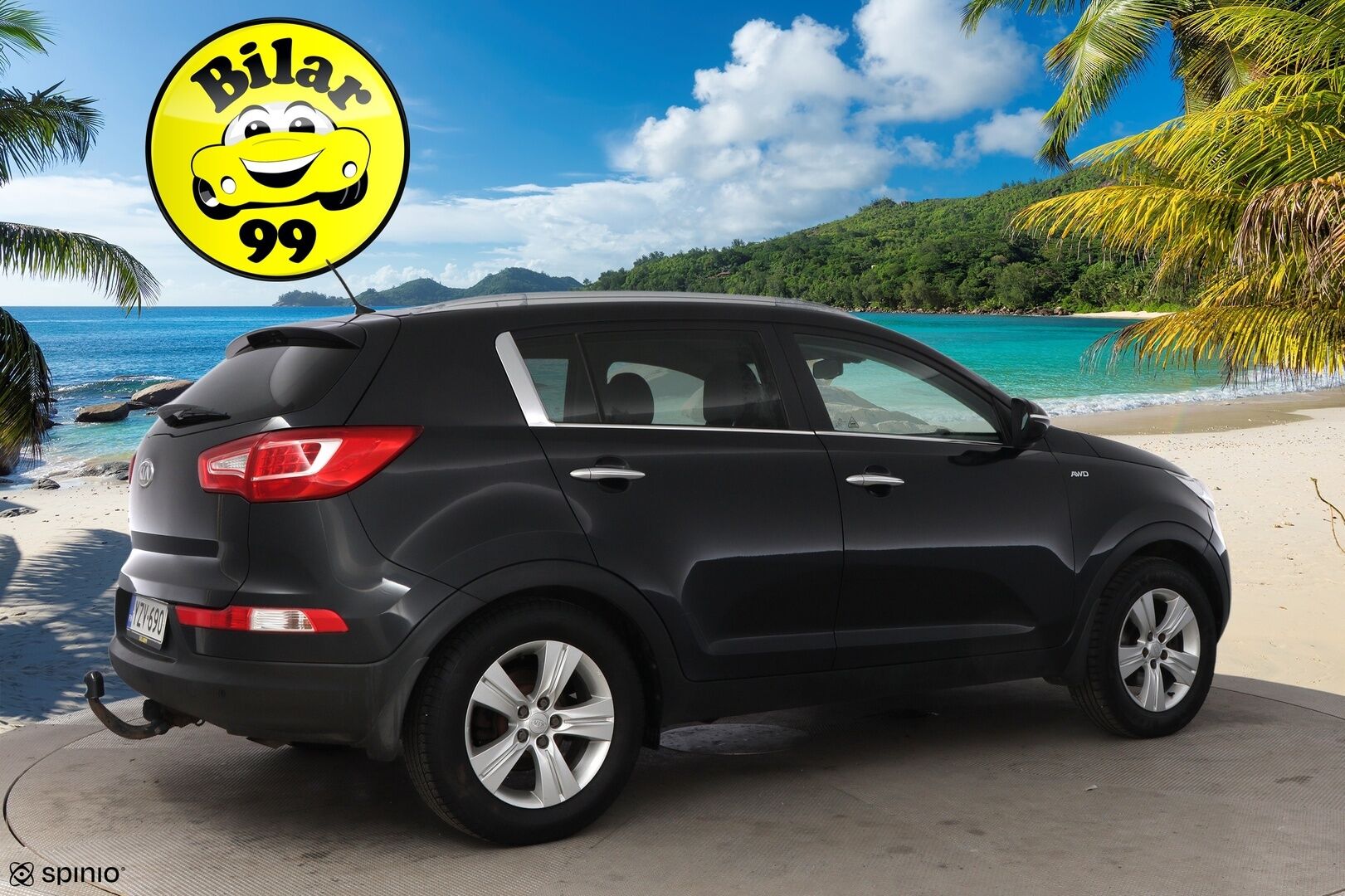 Kia Sportage 2011 2,0 AWD EX - Suomiauto / Vakkari / Puolinahkasisusta / Lohko & Sisäpistoke / Vetokoukku / Juuri tullut Tampereelle!