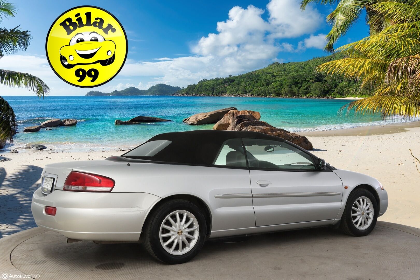 Chrysler Sebring 2002 2,7 V6 A4 Cabrio Limited Autostick * Myydään huutokaupat.com- sivustolla / 2x renkaat / Siisti / Vähän ajettu!* - * Harvoin tarjolla! / Vähän ajettu yksilö!*