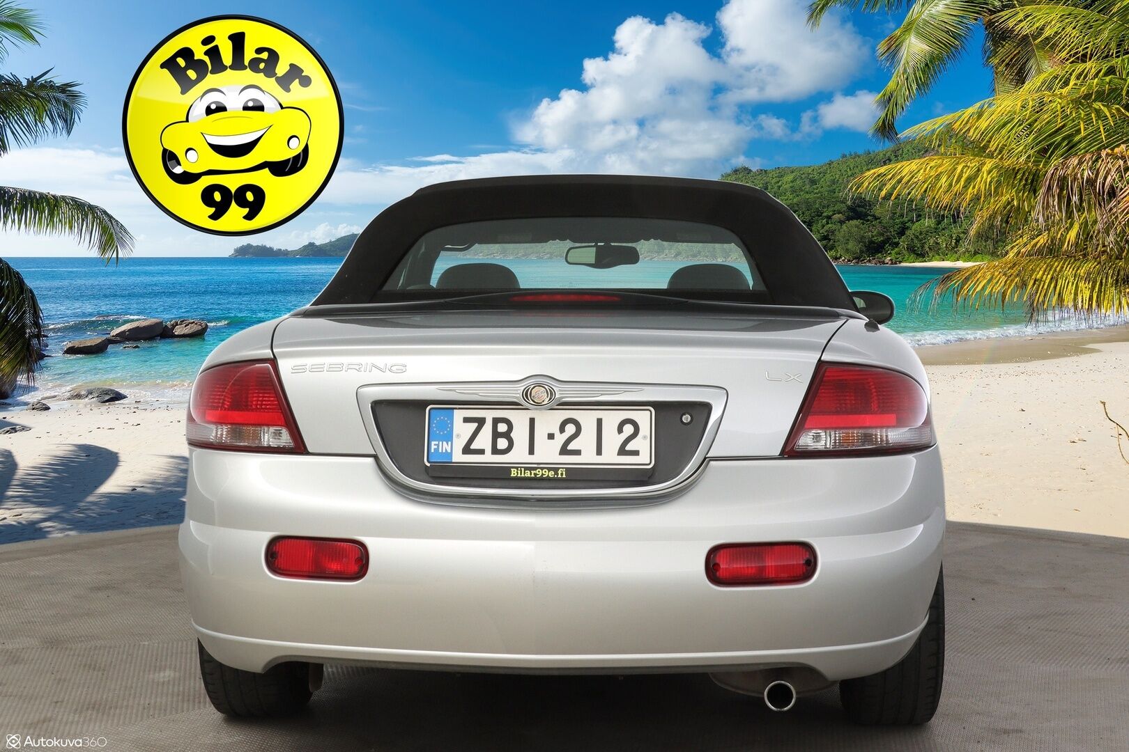 Chrysler Sebring 2002 2,7 V6 A4 Cabrio Limited Autostick * Myydään huutokaupat.com- sivustolla / 2x renkaat / Siisti / Vähän ajettu!* - * Harvoin tarjolla! / Vähän ajettu yksilö!*