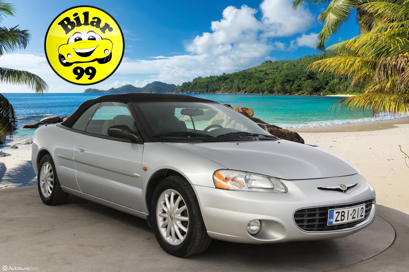 Chrysler Sebring 2002 2,7 V6 A4 Cabrio Limited Autostick * Myydään huutokaupat.com- sivustolla / 2x renkaat / Siisti / Vähän ajettu!* - * Harvoin tarjolla! / Vähän ajettu yksilö!*