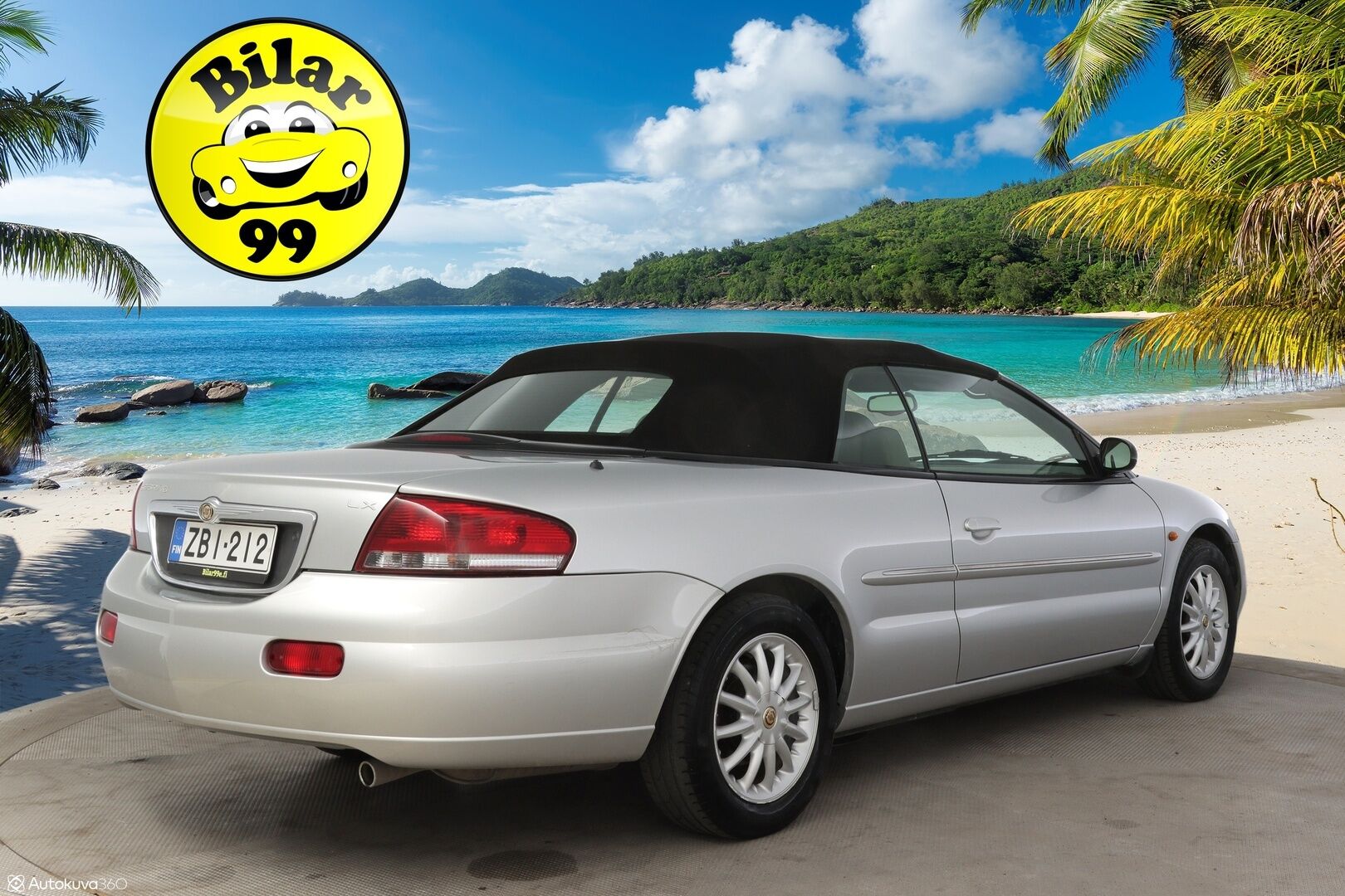 Chrysler Sebring 2002 2,7 V6 A4 Cabrio Limited Autostick * Myydään huutokaupat.com- sivustolla / 2x renkaat / Siisti / Vähän ajettu!* - * Harvoin tarjolla! / Vähän ajettu yksilö!*