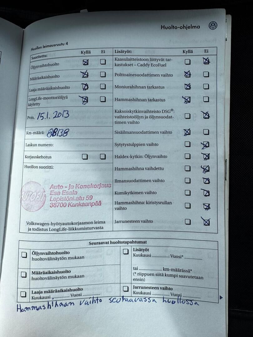 Volkswagen Caddy Maxi 2008 Life 2,0 TDI 103 kW *YritysOutlet - Myydään vain yrityksille* - *YritysOutlet - Myydään vain yrityksille*