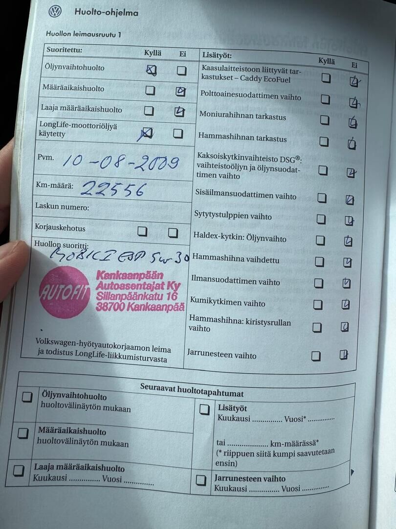 Volkswagen Caddy Maxi 2008 Life 2,0 TDI 103 kW *YritysOutlet - Myydään vain yrityksille* - *YritysOutlet - Myydään vain yrityksille*