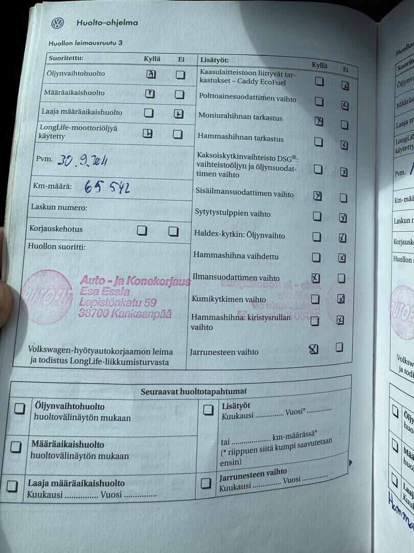 Volkswagen Caddy Maxi 2008 Life 2,0 TDI 103 kW *YritysOutlet - Myydään vain yrityksille* - *YritysOutlet - Myydään vain yrityksille*