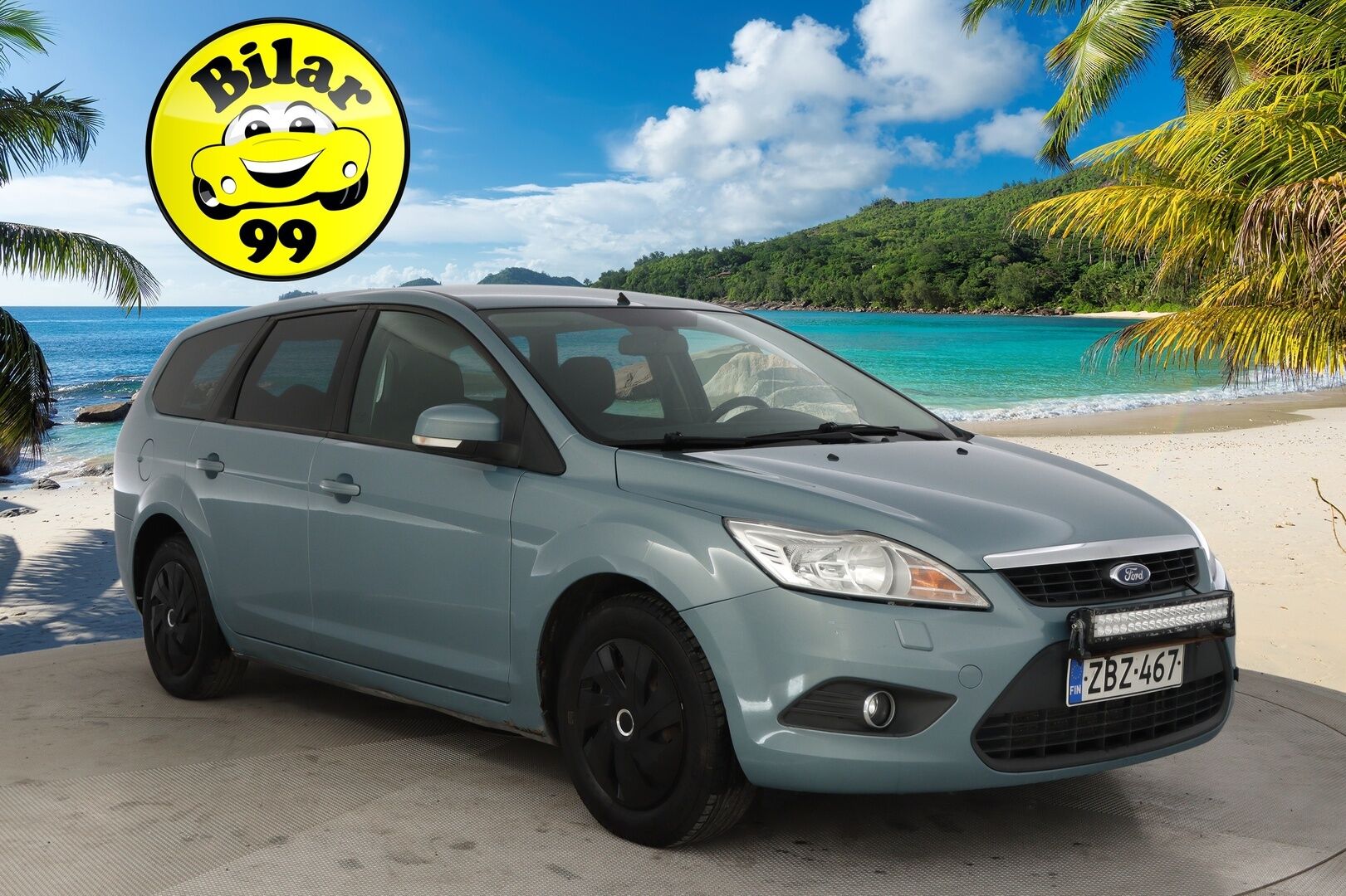 Ford Focus 2008 1,6 TDCi 90hv Trend M5 Wagon *Myydään Huutokaupat.com* - *LEIMA 05/26 / 2x Renkaat / Koukku*