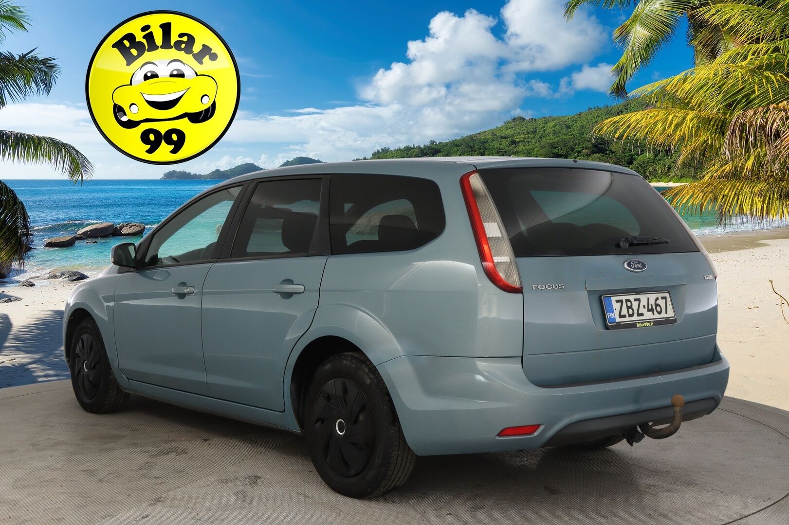 Ford Focus 2008 1,6 TDCi 90hv Trend M5 Wagon *Myydään Huutokaupat.com* - *LEIMA 05/26 / 2x Renkaat / Koukku*