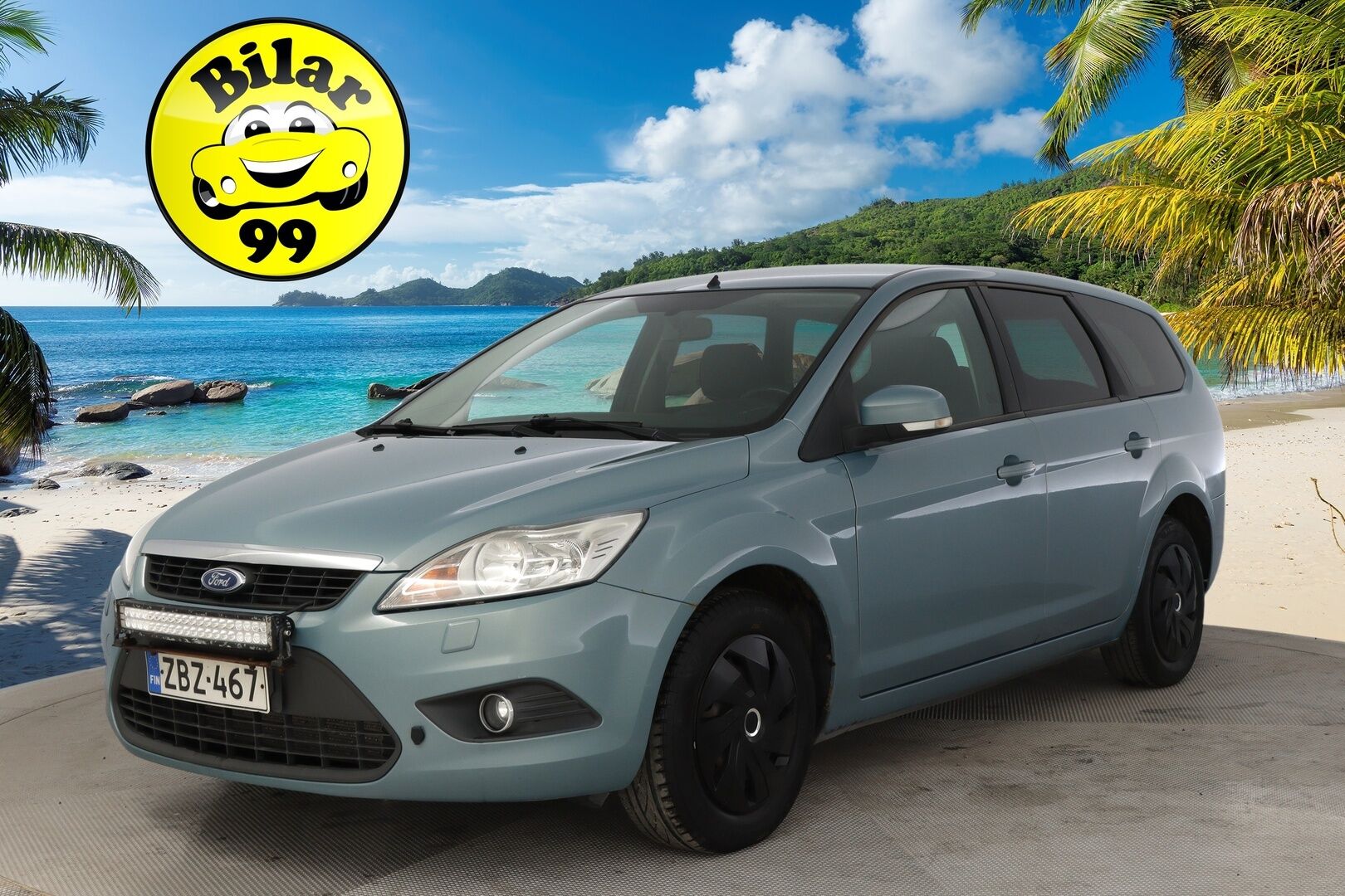 Ford Focus 2008 1,6 TDCi 90hv Trend M5 Wagon *Myydään Huutokaupat.com* - *LEIMA 05/26 / 2x Renkaat / Koukku*