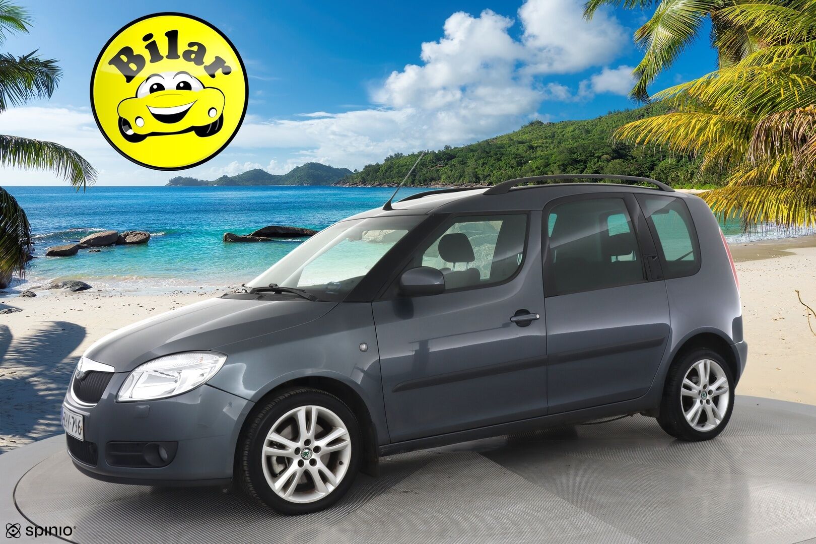 Skoda Roomster 2008 1,6 16V Sport Autom. - Myydään huutokaupat.com:issa, https://huutokaupat.com/kohde/6605177/skoda-roomster-2008