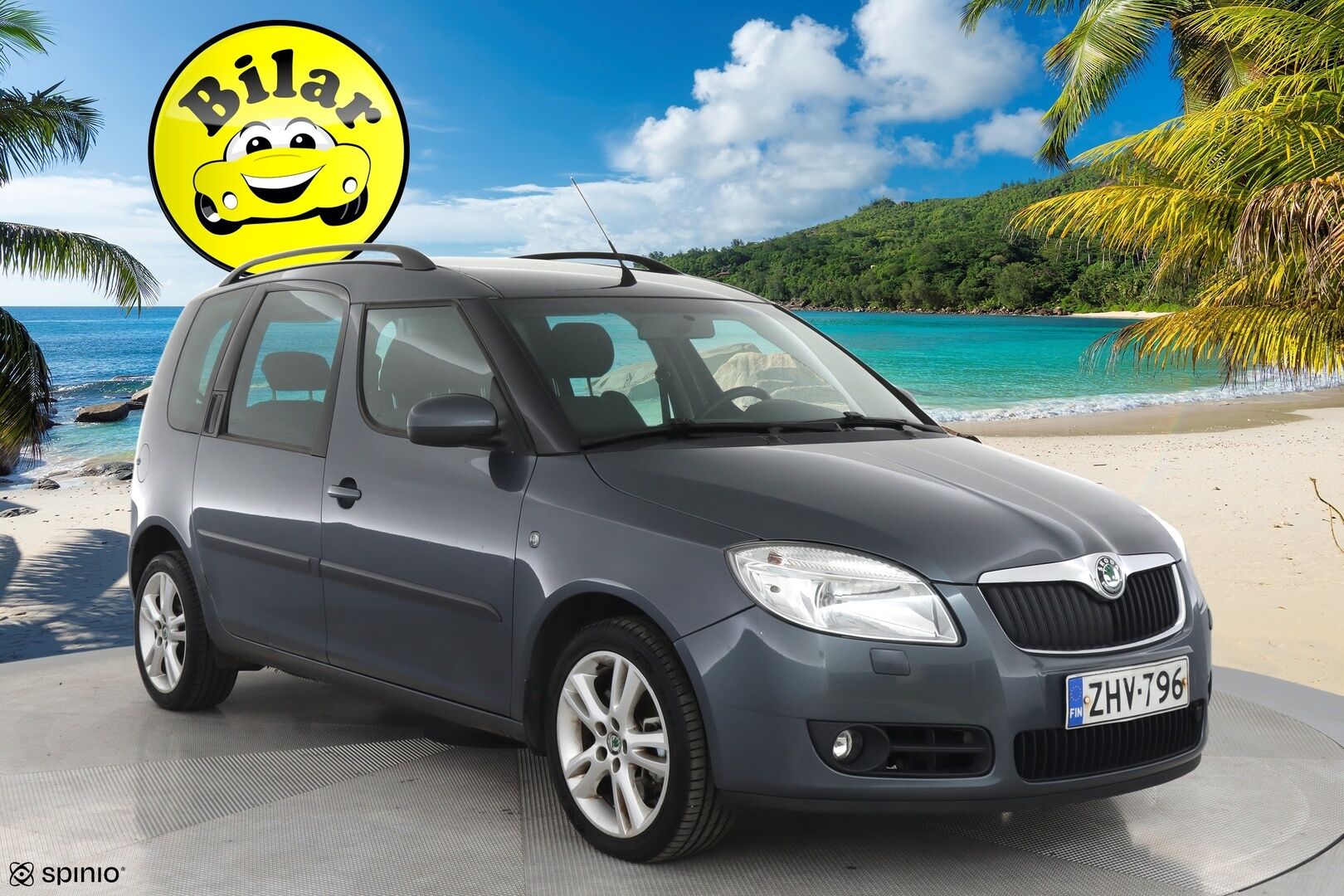Skoda Roomster 2008 1,6 16V Sport Autom. - Myydään huutokaupat.com:issa, https://huutokaupat.com/kohde/6605177/skoda-roomster-2008