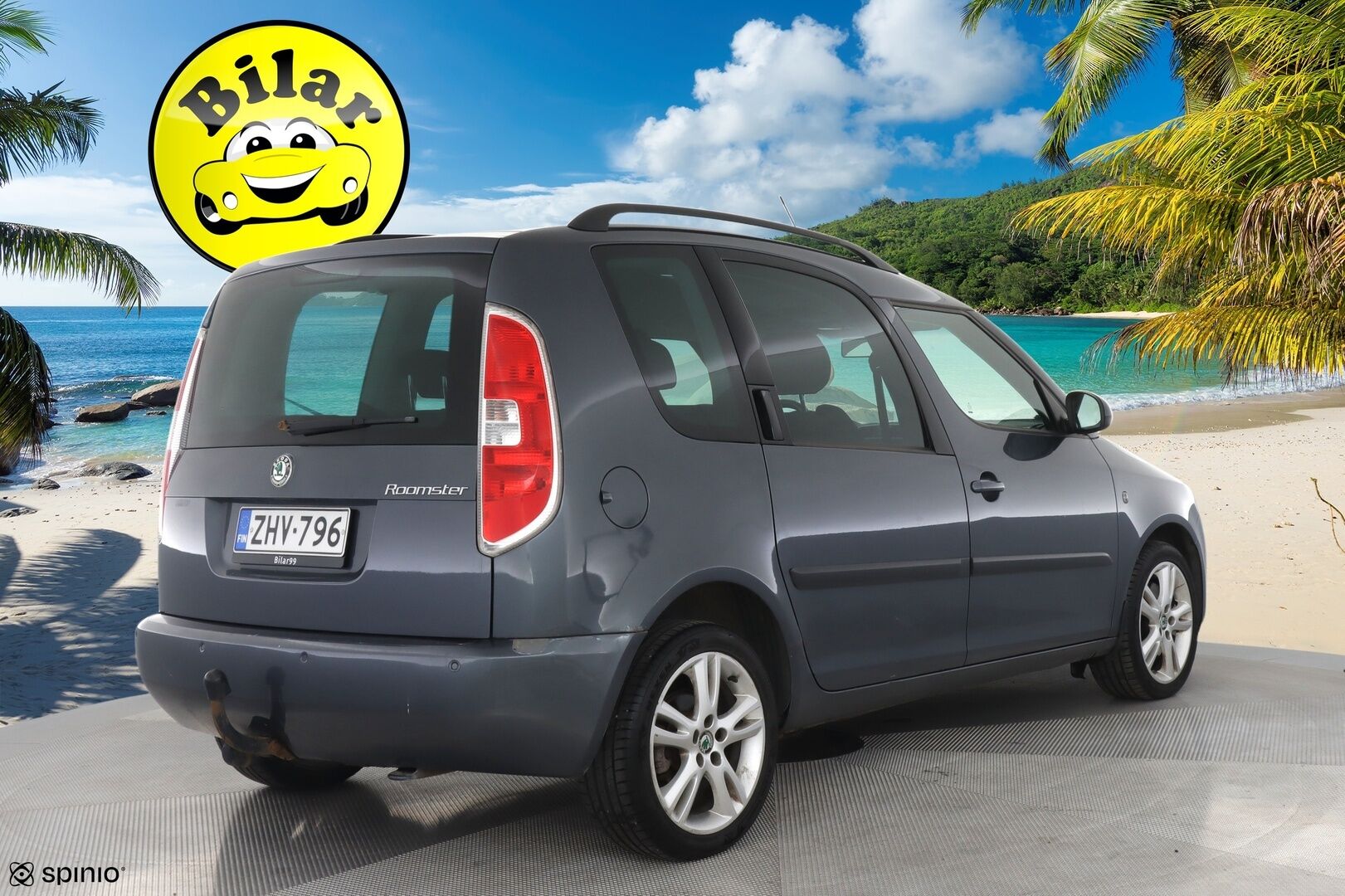 Skoda Roomster 2008 1,6 16V Sport Autom. - Myydään huutokaupat.com:issa, https://huutokaupat.com/kohde/6605177/skoda-roomster-2008