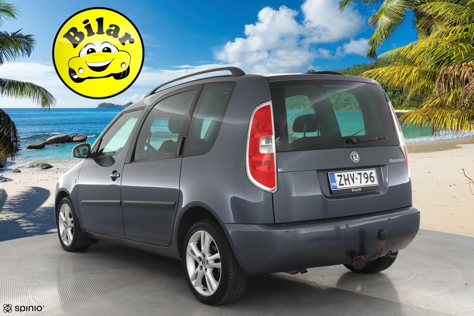Skoda Roomster 2008 1,6 16V Sport Autom. - Myydään huutokaupat.com:issa, https://huutokaupat.com/kohde/6605177/skoda-roomster-2008