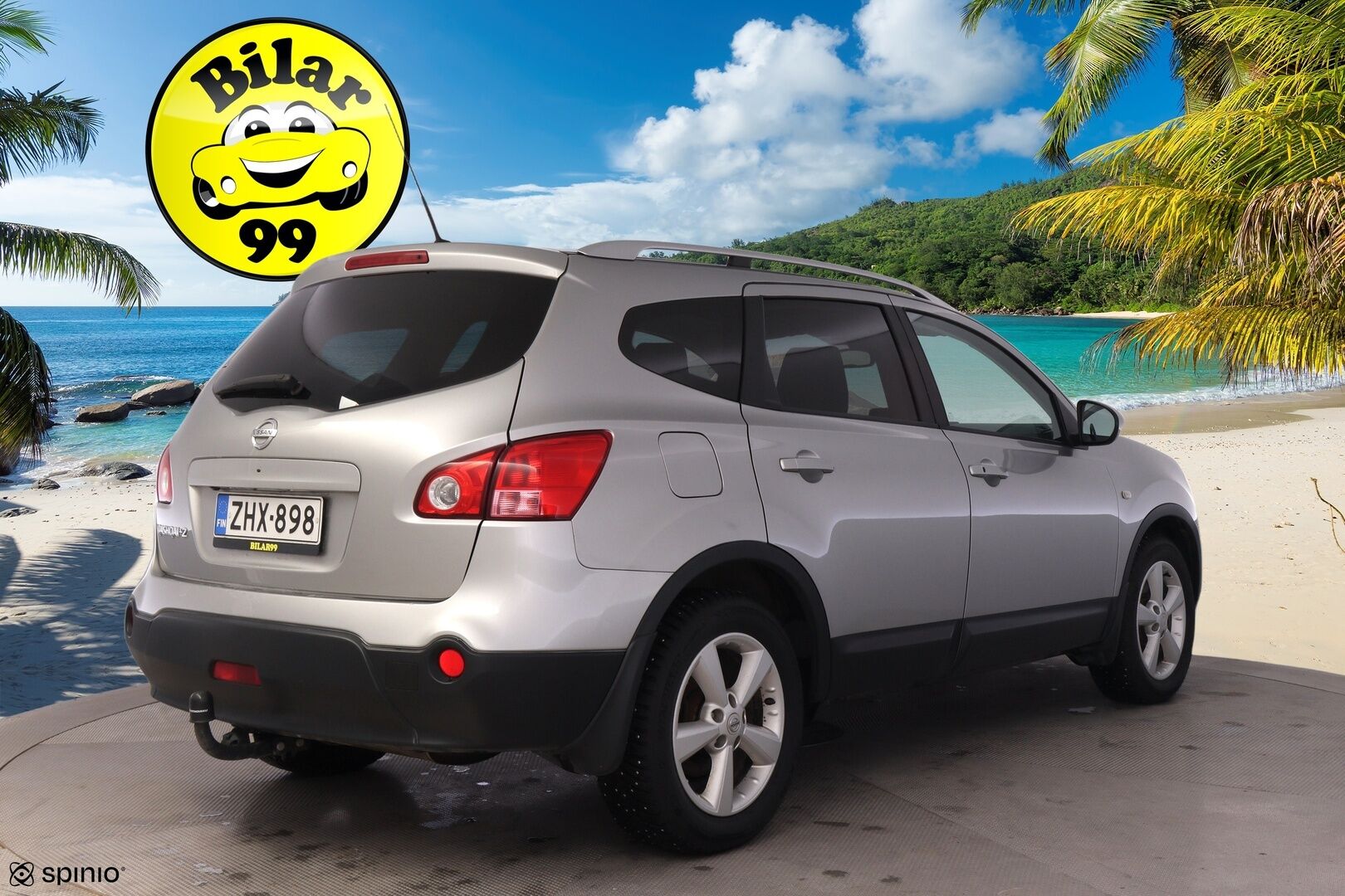 Nissan Qashqai+2 2009 2,0dCi DPF Tekna 6MT 4WD - YritysOutlet - Myydään vain yrityksille - Huippu hyvä huoltohistoria / 7-Paikkainen / Nahkapenkit! 