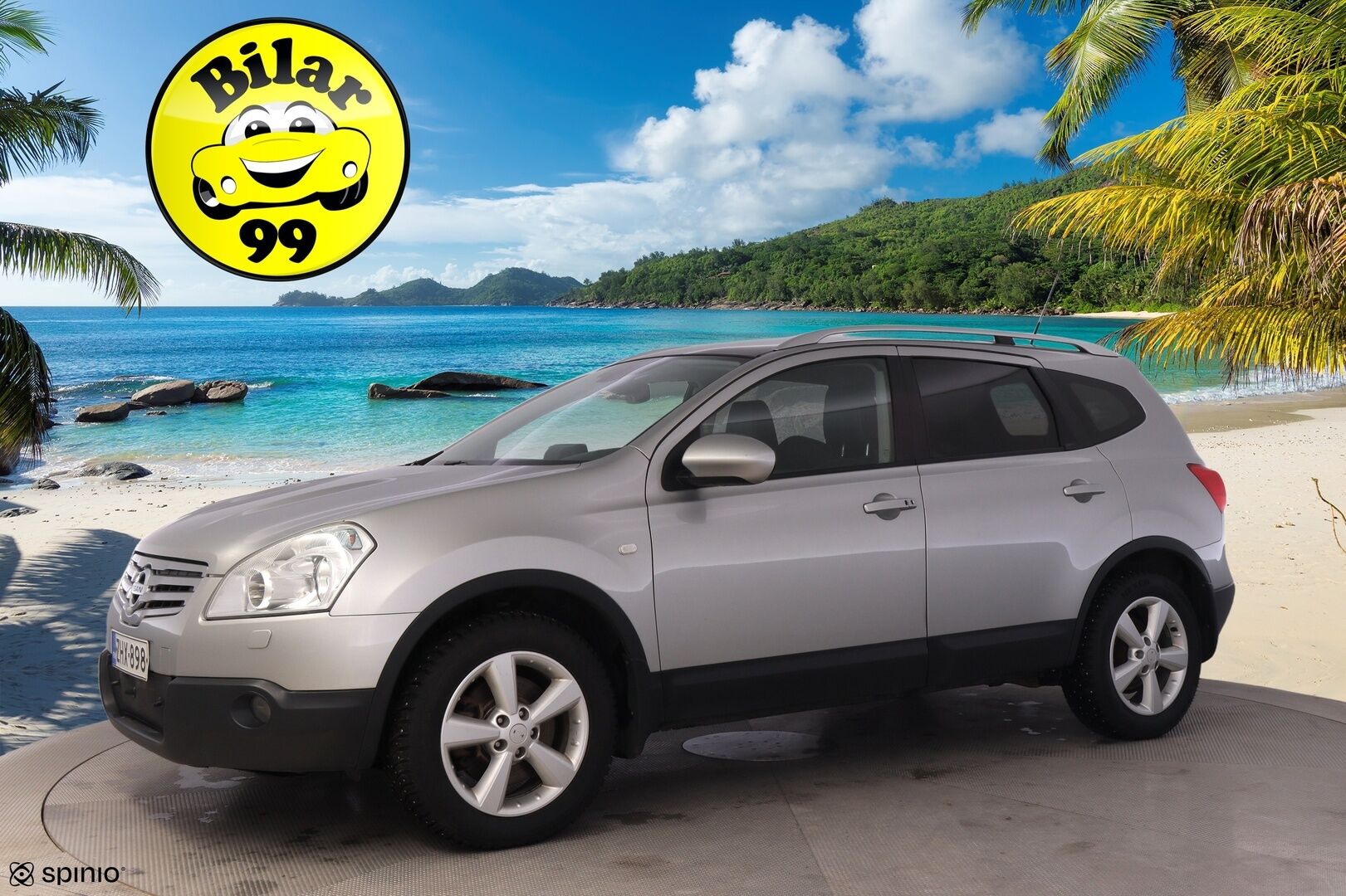 Nissan Qashqai+2 2009 2,0dCi DPF Tekna 6MT 4WD - YritysOutlet - Myydään vain yrityksille - Huippu hyvä huoltohistoria / 7-Paikkainen / Nahkapenkit! 