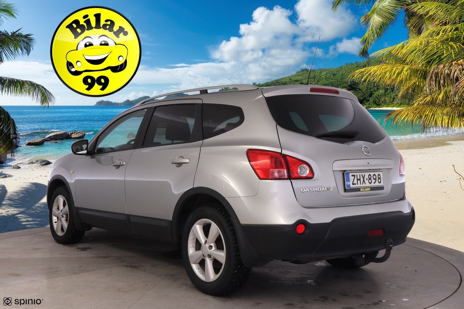 Nissan Qashqai+2 2009 2,0dCi DPF Tekna 6MT 4WD - YritysOutlet - Myydään vain yrityksille - Huippu hyvä huoltohistoria / 7-Paikkainen / Nahkapenkit! 