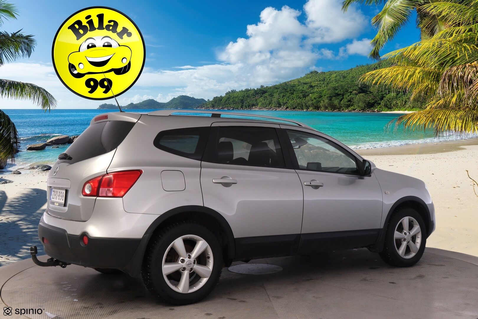 Nissan Qashqai+2 2009 2,0dCi DPF Tekna 6MT 4WD - YritysOutlet - Myydään vain yrityksille - Huippu hyvä huoltohistoria / 7-Paikkainen / Nahkapenkit! 