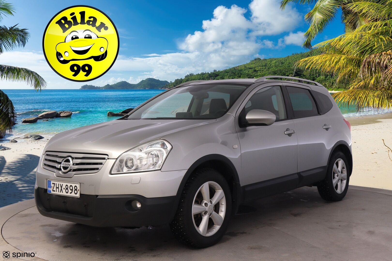 Nissan Qashqai+2 2009 2,0dCi DPF Tekna 6MT 4WD - YritysOutlet - Myydään vain yrityksille - Huippu hyvä huoltohistoria / 7-Paikkainen / Nahkapenkit! 