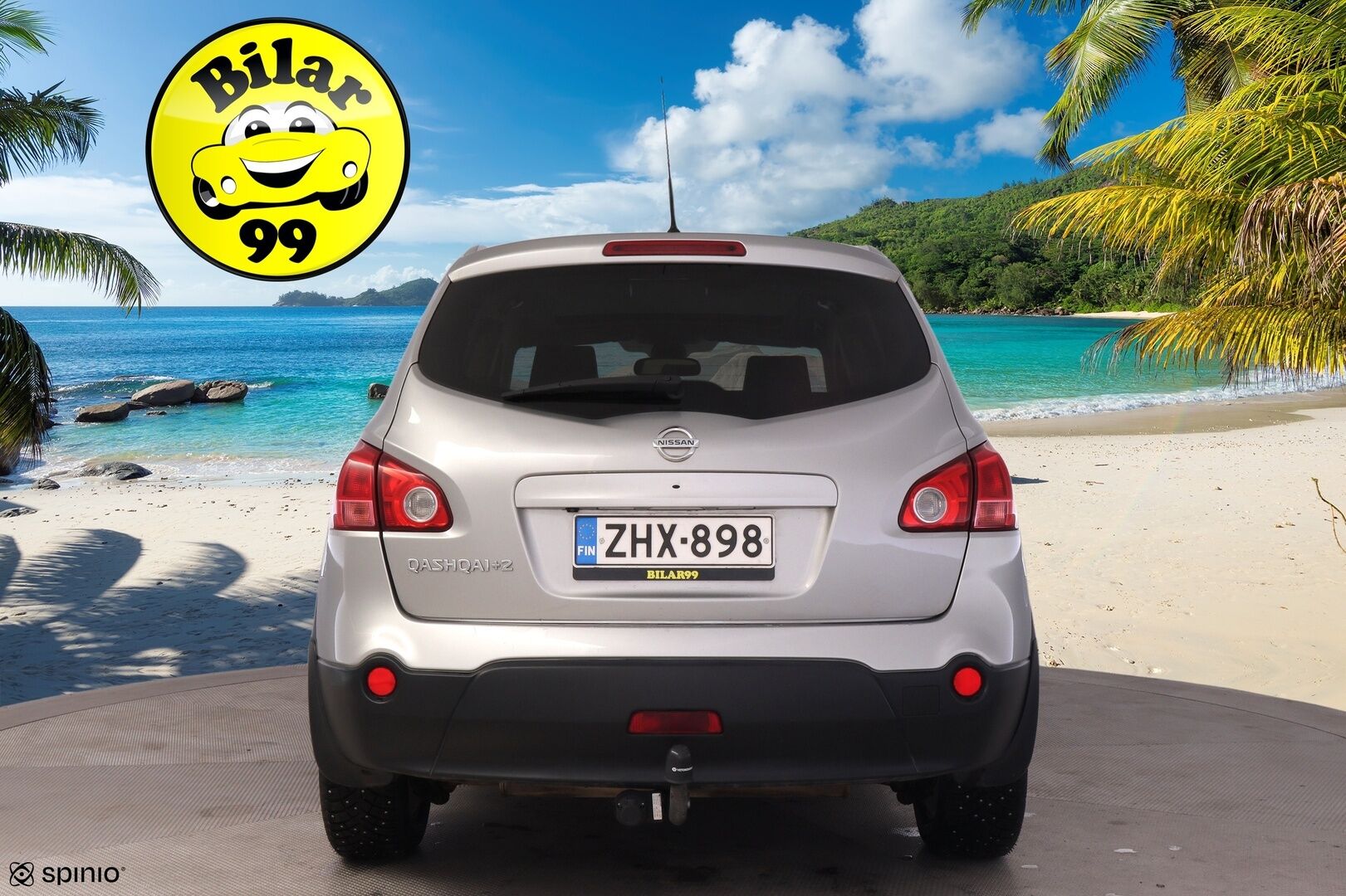 Nissan Qashqai+2 2009 2,0dCi DPF Tekna 6MT 4WD - YritysOutlet - Myydään vain yrityksille - Huippu hyvä huoltohistoria / 7-Paikkainen / Nahkapenkit! 