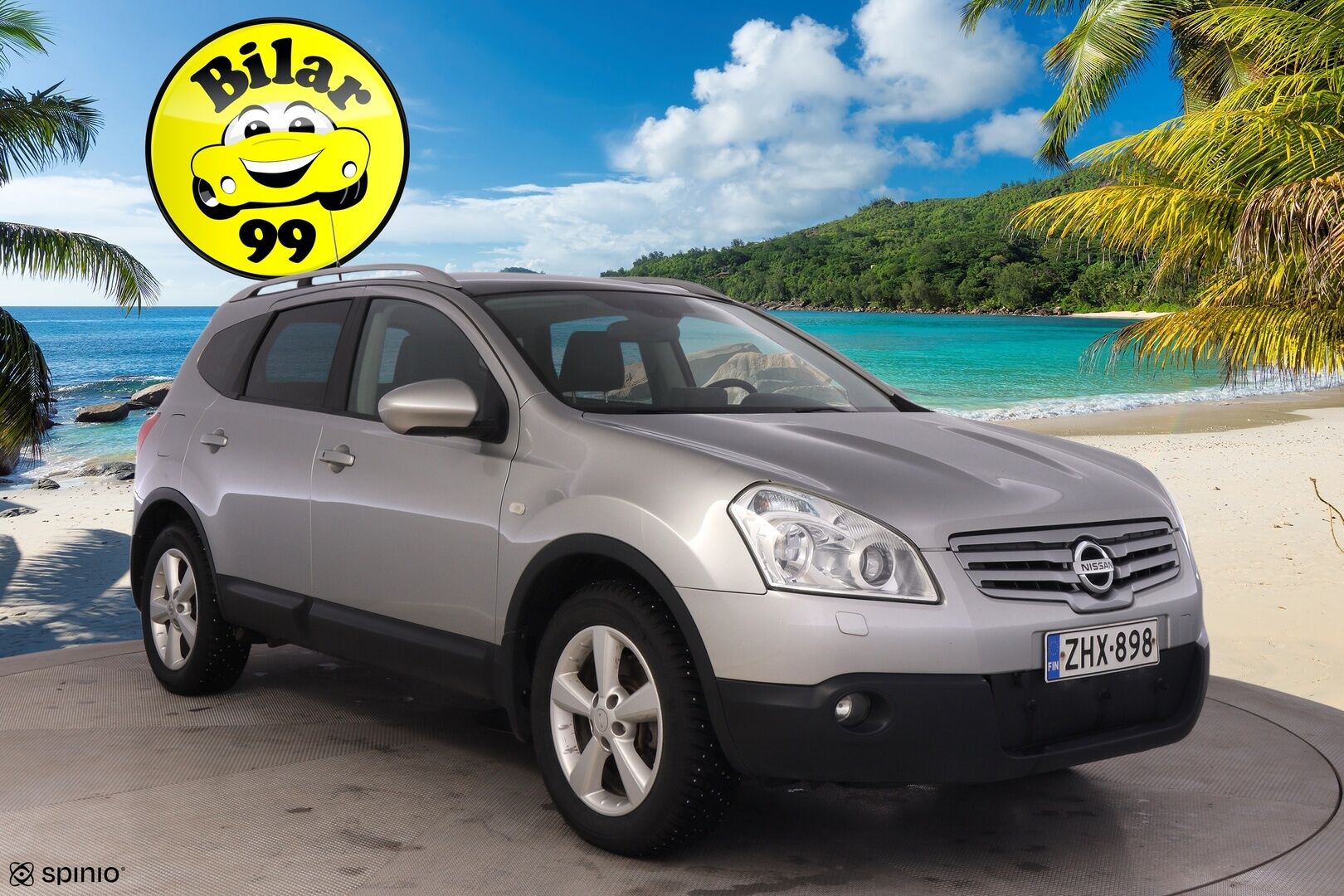 Nissan Qashqai+2 2009 2,0dCi DPF Tekna 6MT 4WD - YritysOutlet - Myydään vain yrityksille - Huippu hyvä huoltohistoria / 7-Paikkainen / Nahkapenkit! 