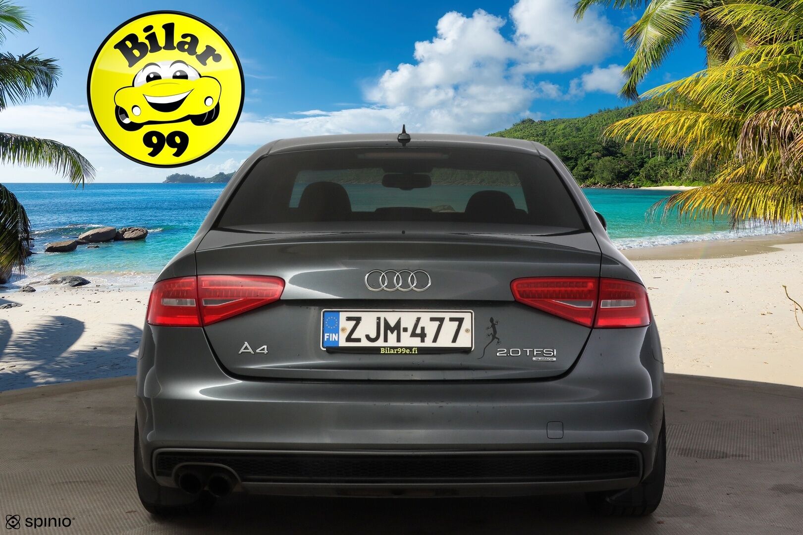 Audi A4 2013 Sedan LE 2,0 TFSI 155 kW quattro S tronic S-Line * Sporttipenkit / Vetokoukku / Navi / S-Line sisä- ja ulkopaketti * - * Suomi-auto / Hyvin huollettu / 2x Renkaat ja aluvanteet / Lohkolämmitin ja sisätilalämmitin *