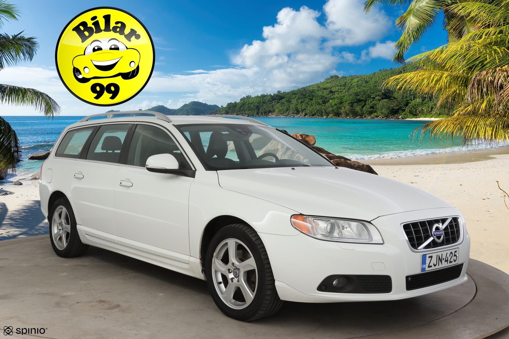 Volvo V70 2012 D3 Summum S/S aut * Keylessgo / Nahat muistilla / Webasto / Koukku / Navi / Tutkat * - *Suomi-auto / Hyvin huollettu / 2x renkaat ja vanteet *
