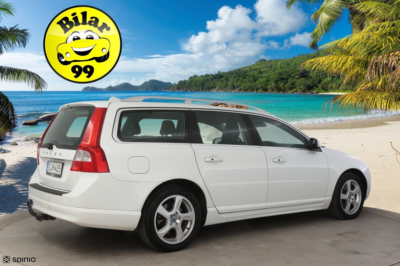 Volvo V70 2012 D3 Summum S/S aut * Keylessgo / Nahat muistilla / Webasto / Koukku / Navi / Tutkat * - *Suomi-auto / Hyvin huollettu / 2x renkaat ja vanteet *