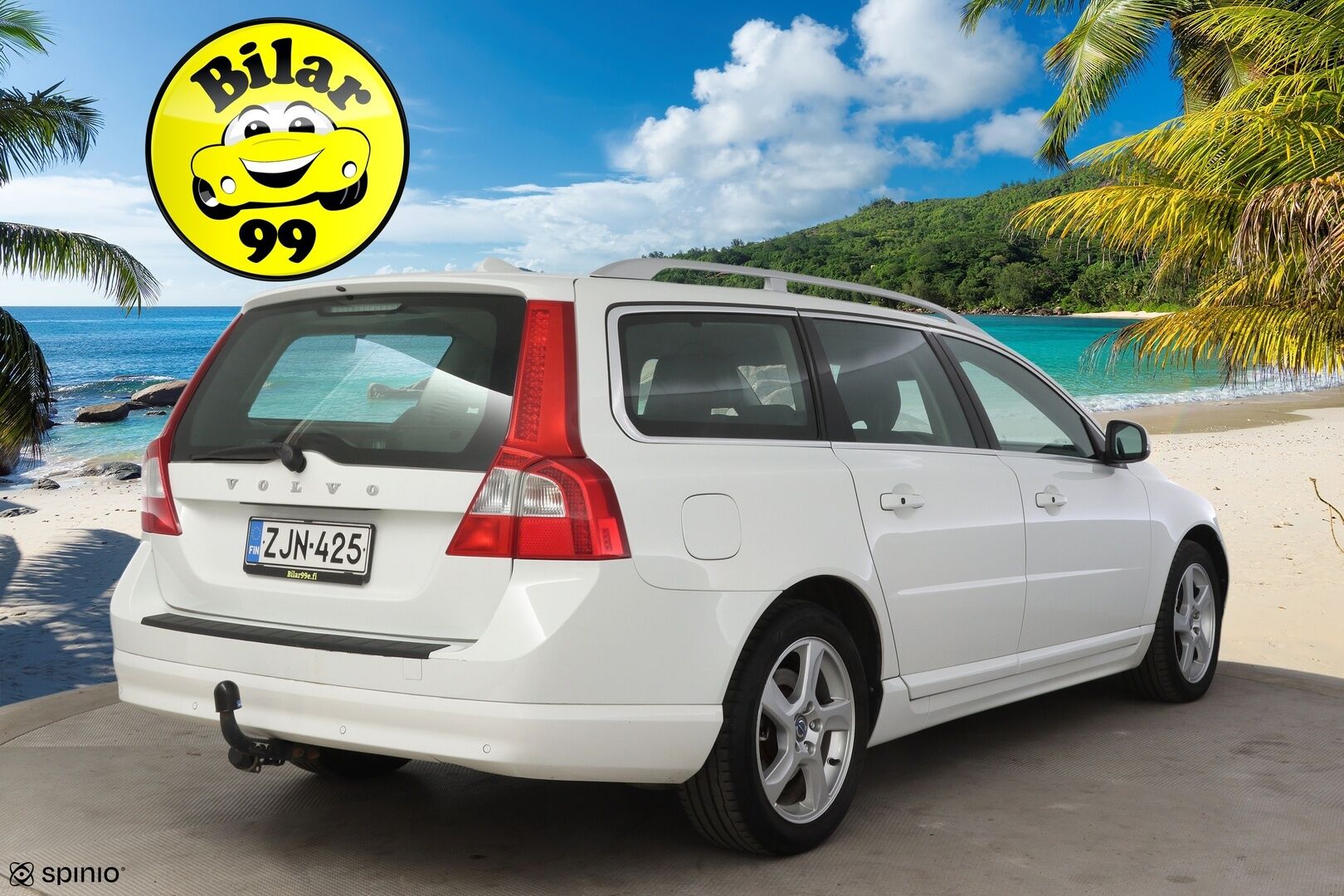 Volvo V70 2012 D3 Summum S/S aut * Keylessgo / Nahat muistilla / Webasto / Koukku / Navi / Tutkat * - *Suomi-auto / Hyvin huollettu / 2x renkaat ja vanteet *
