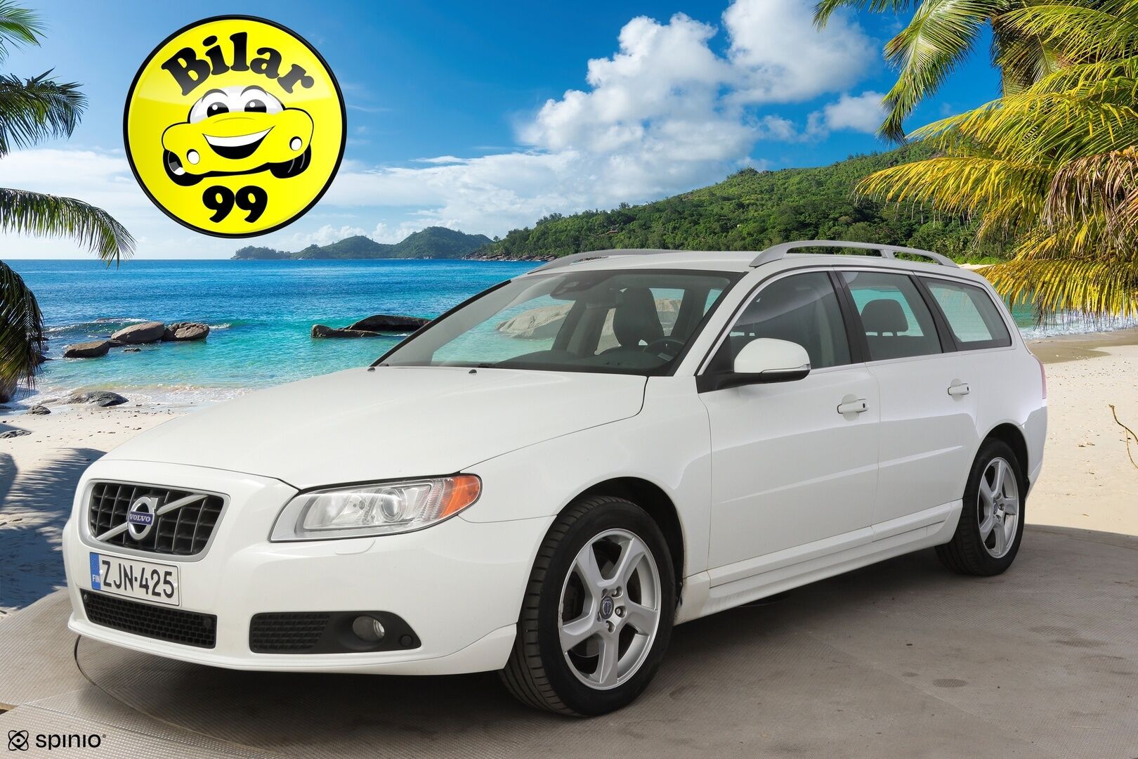 Volvo V70 2012 D3 Summum S/S aut * Keylessgo / Nahat muistilla / Webasto / Koukku / Navi / Tutkat * - *Suomi-auto / Hyvin huollettu / 2x renkaat ja vanteet *