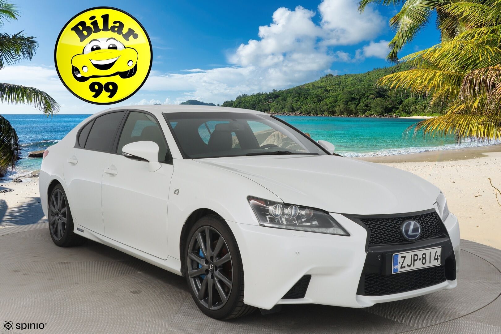 Lexus GS 2012 450h Hybrid A F Sport - Juuri vaihdettu etuiskarit! / Nelipyöräohjaus / HUD *