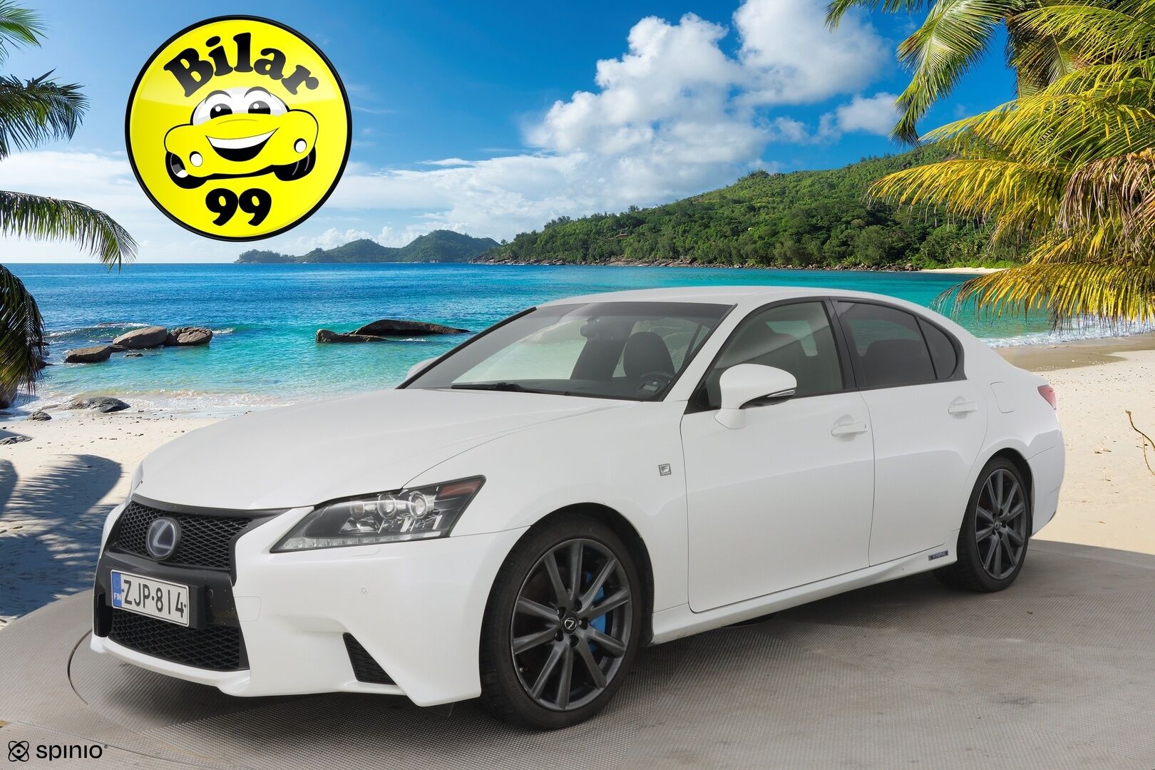 Lexus GS 2012 450h Hybrid A F Sport - Juuri vaihdettu etuiskarit! / Nelipyöräohjaus / HUD *