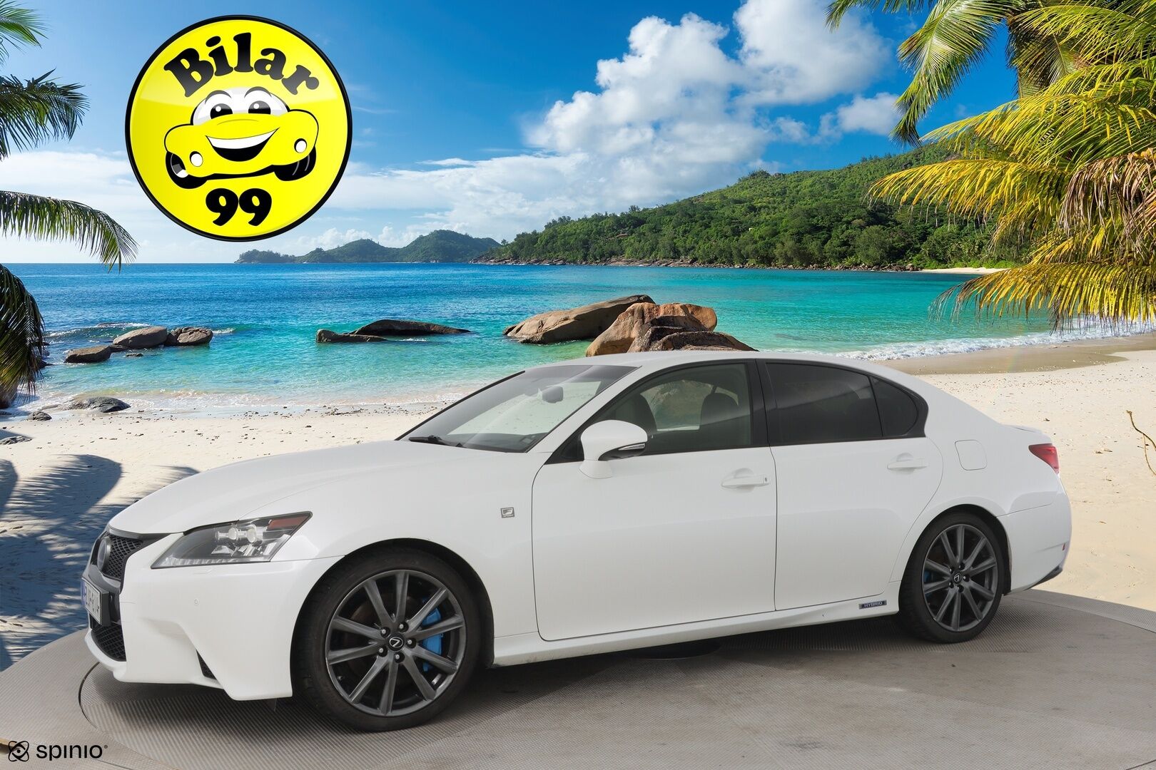 Lexus GS 2012 450h Hybrid A F Sport - Juuri vaihdettu etuiskarit! / Nelipyöräohjaus / HUD *