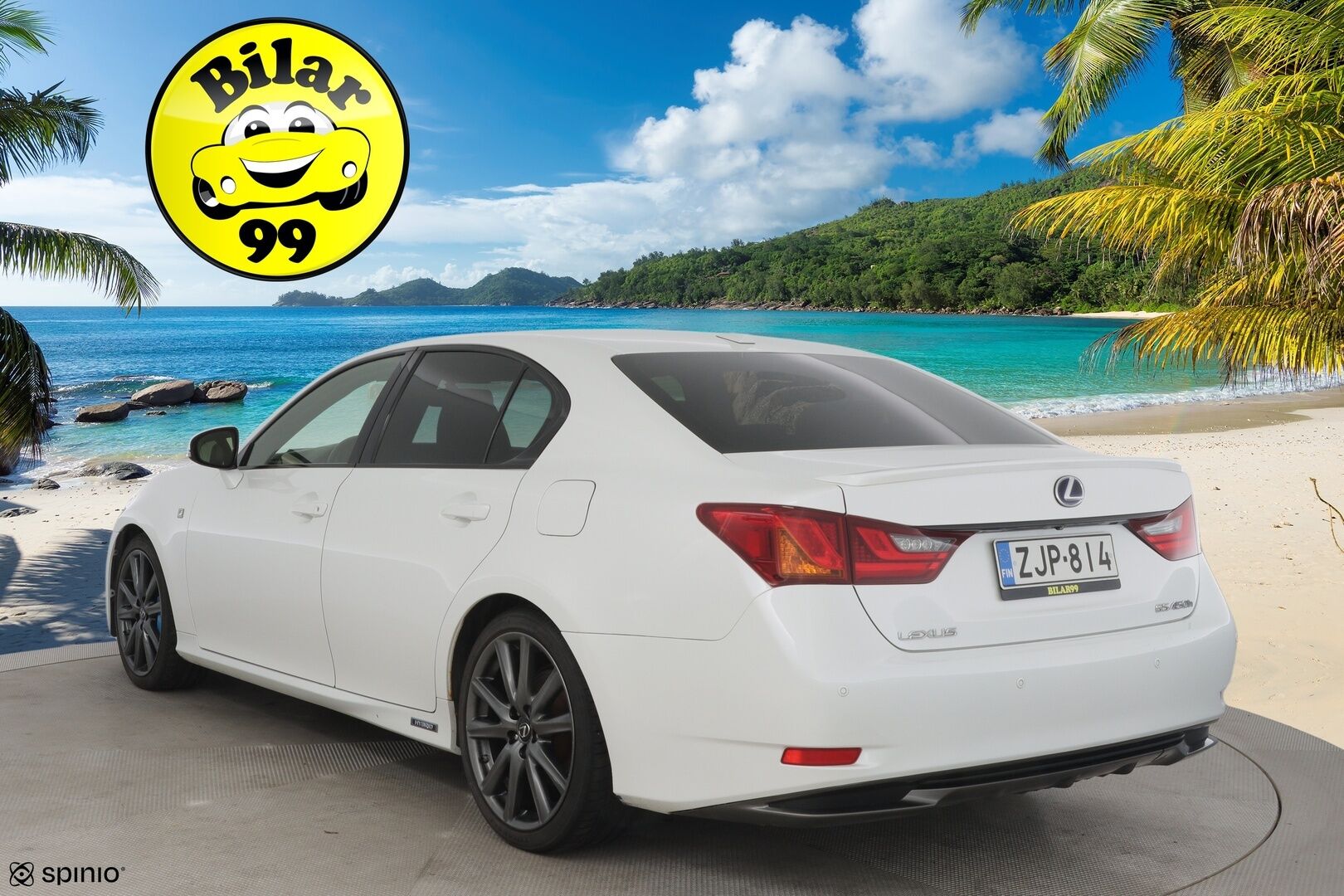 Lexus GS 2012 450h Hybrid A F Sport - Juuri vaihdettu etuiskarit! / Nelipyöräohjaus / HUD *