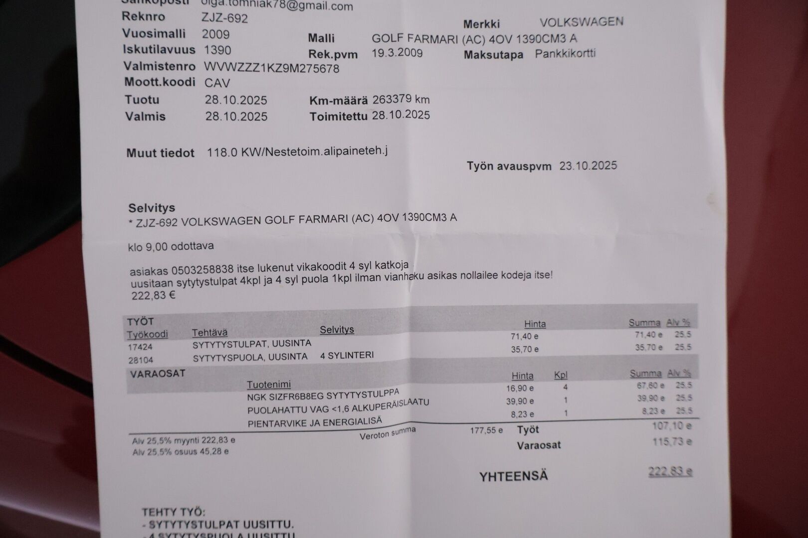 Volkswagen Golf 2009 Variant Comfortline 1,4 118 kW TSI, DSG-autom. - YritysOutlet - Myydään vain yrityksille - *Suomi-auto / Lohkolämmitin sisäpistokkeella / Jakoketju vaihdettu / Helmoja massattu*