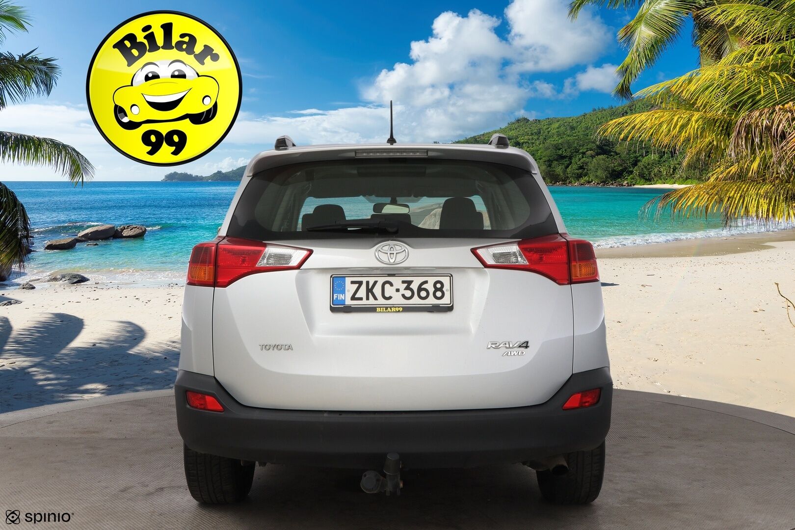 Toyota RAV4 2014 2,0 Valvematic AWD Life - Suomiauto / Vetokoukku / Lohko & Sisäpistoke / Lämmitettävä tuulilasin alareuna / 2x Renkaat Aluvantein!