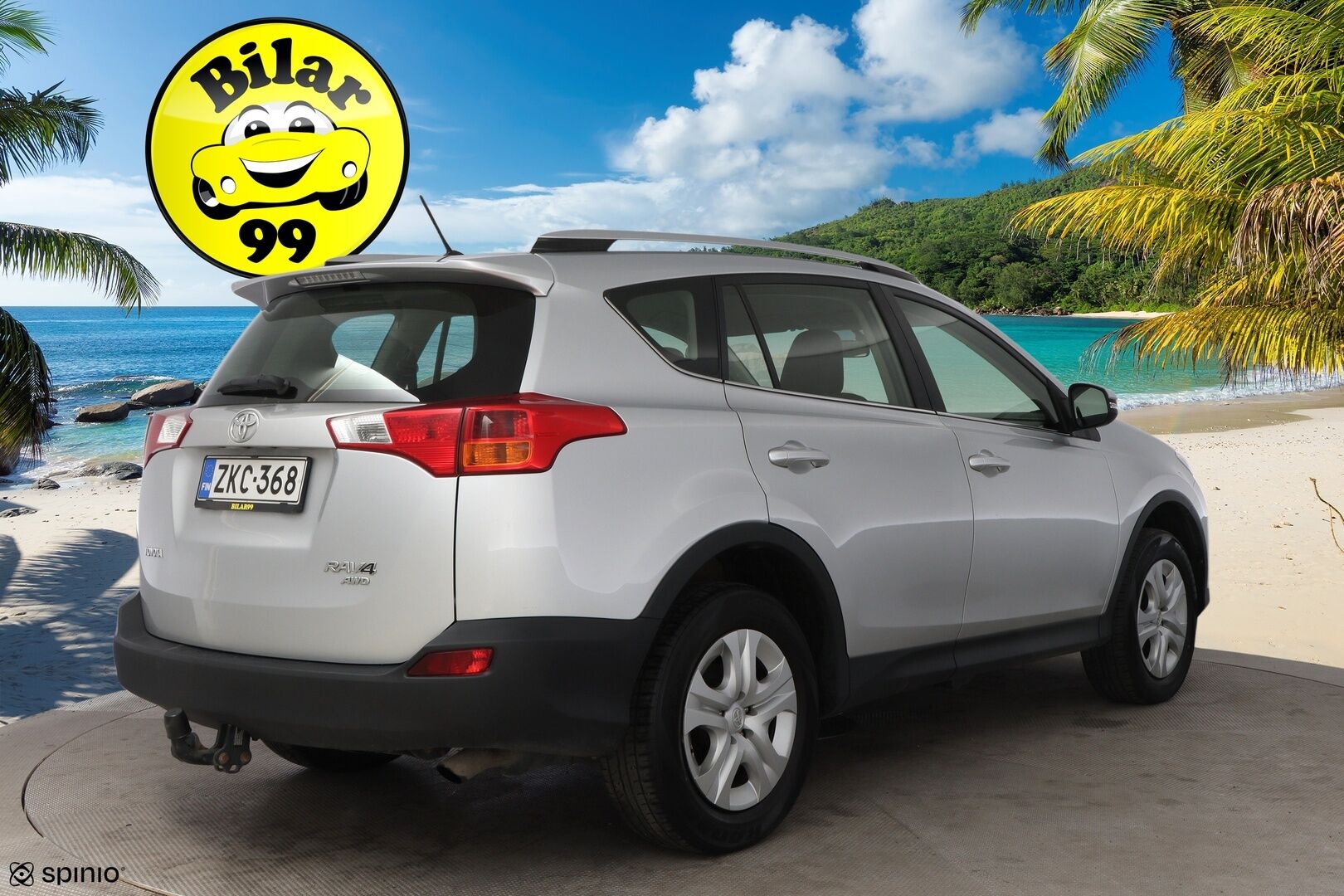 Toyota RAV4 2014 2,0 Valvematic AWD Life - Suomiauto / Vetokoukku / Lohko & Sisäpistoke / Lämmitettävä tuulilasin alareuna / 2x Renkaat Aluvantein!