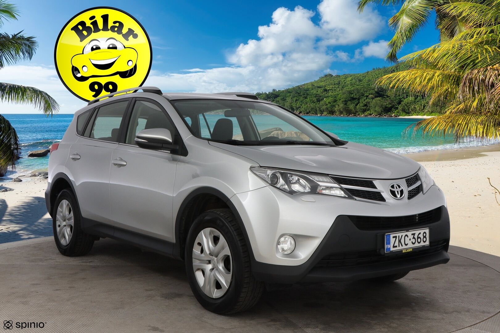 Toyota RAV4 2014 2,0 Valvematic AWD Life - Suomiauto / Vetokoukku / Lohko & Sisäpistoke / Lämmitettävä tuulilasin alareuna / 2x Renkaat Aluvantein!