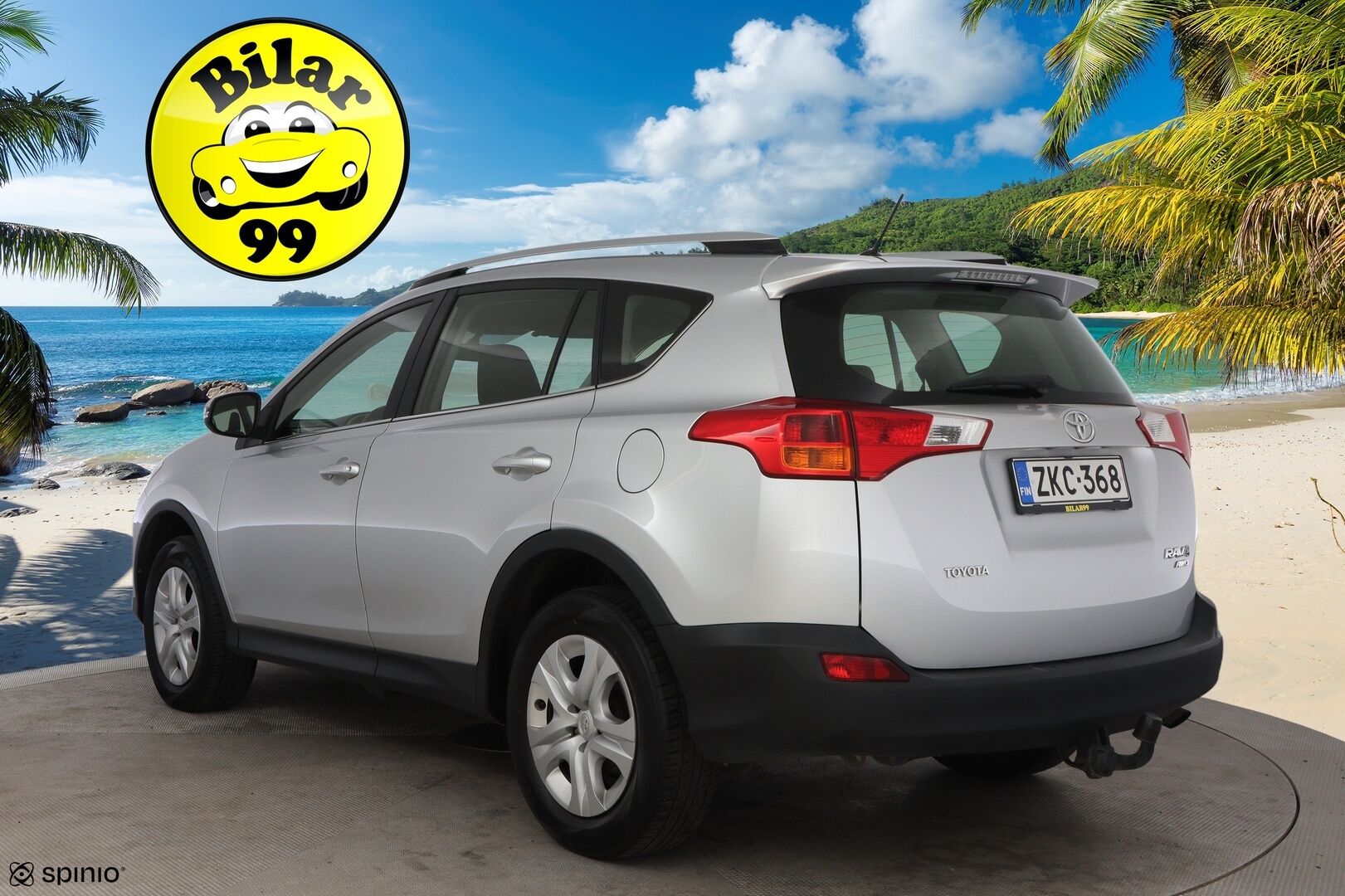 Toyota RAV4 2014 2,0 Valvematic AWD Life - Suomiauto / Vetokoukku / Lohko & Sisäpistoke / Lämmitettävä tuulilasin alareuna / 2x Renkaat Aluvantein!