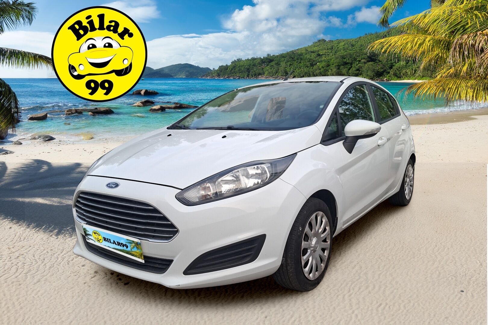 Ford Fiesta 2014 1,0 80hv Start/Stop Trend - Pitkä leima | Suomi-auto | Start-Stop | Ilmastointi | 2 x Avain | Kahdet renkaat