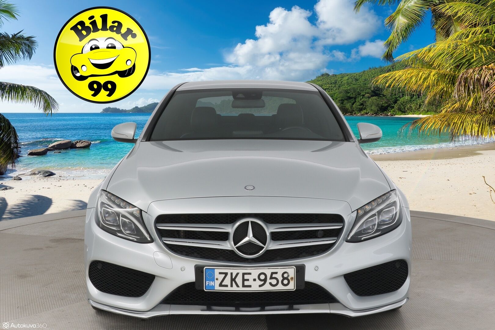 Mercedes-Benz C 2014 220 BlueTec Premium Business AMG Styling - Suomi-auto / ILS / Nahkasisusta / P-Tutkat