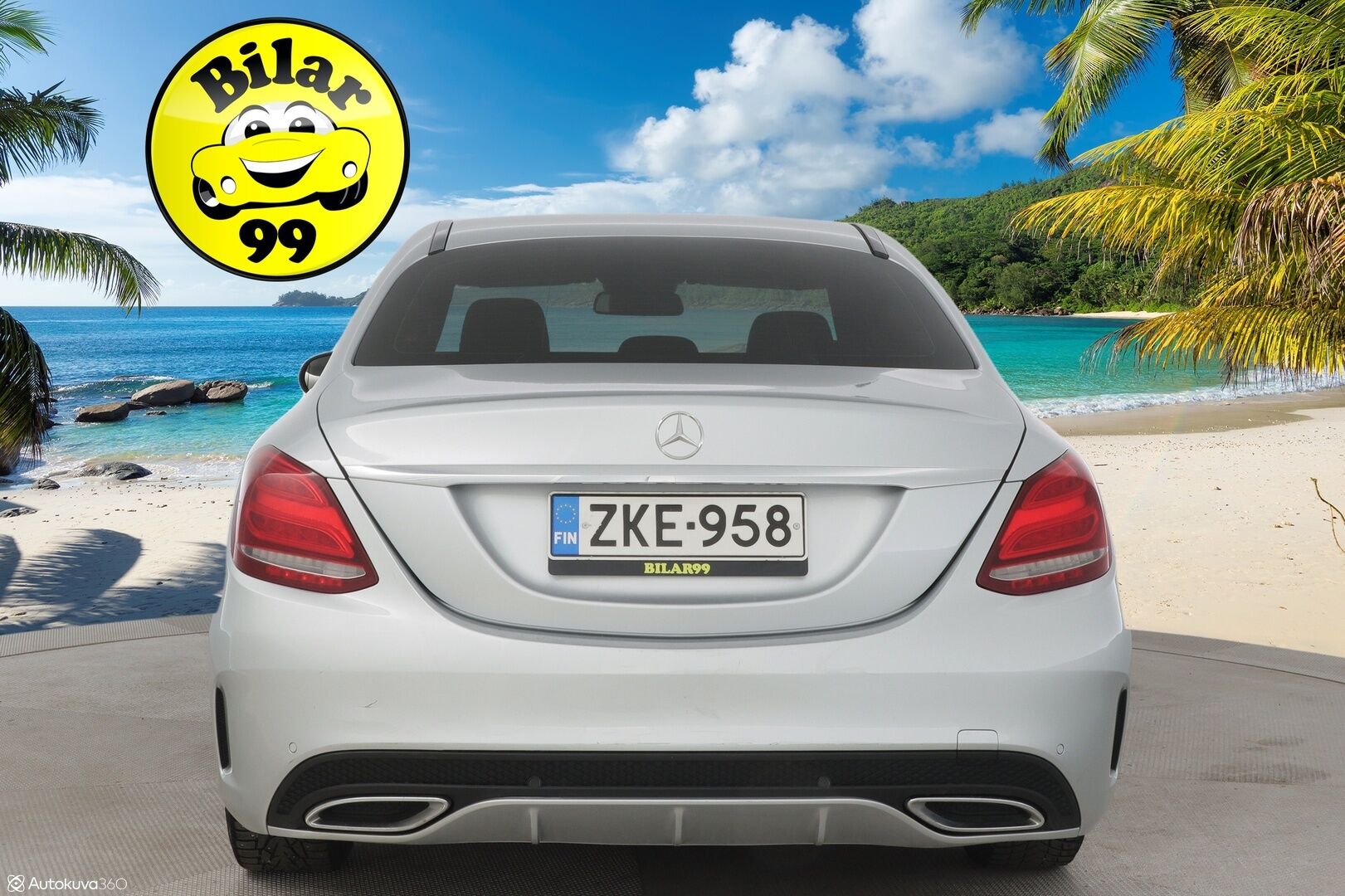 Mercedes-Benz C 2014 220 BlueTec Premium Business AMG Styling - Suomi-auto / ILS / Nahkasisusta / P-Tutkat