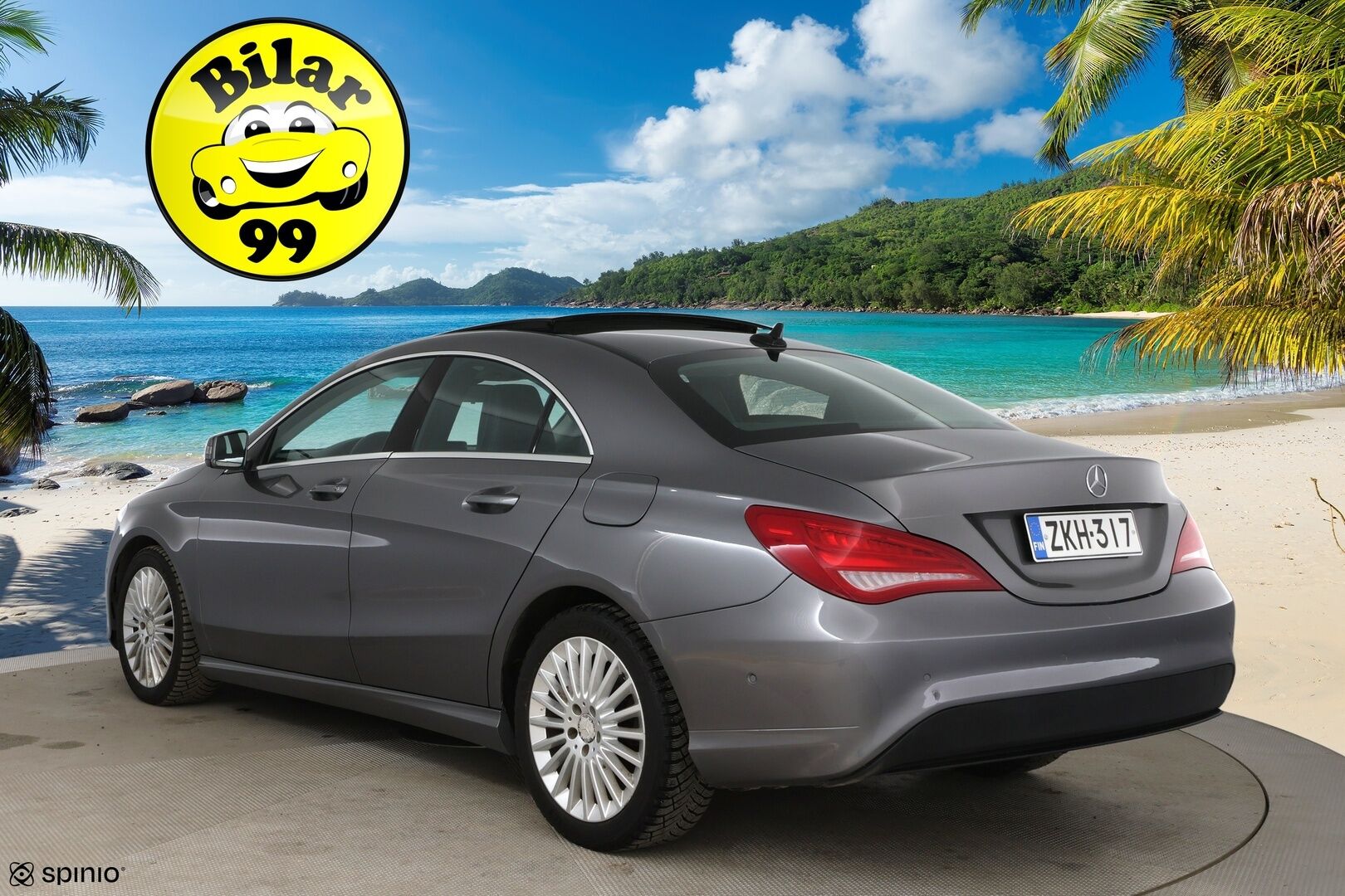 Mercedes-Benz CLA 2014 180 BE A Premium Business / Suomi-auto / Vakkari / P. tutkat / Panorama / Bi-Xenon / - 2x renkaat&vanteet / Siisti! / Hyvin huollettu!